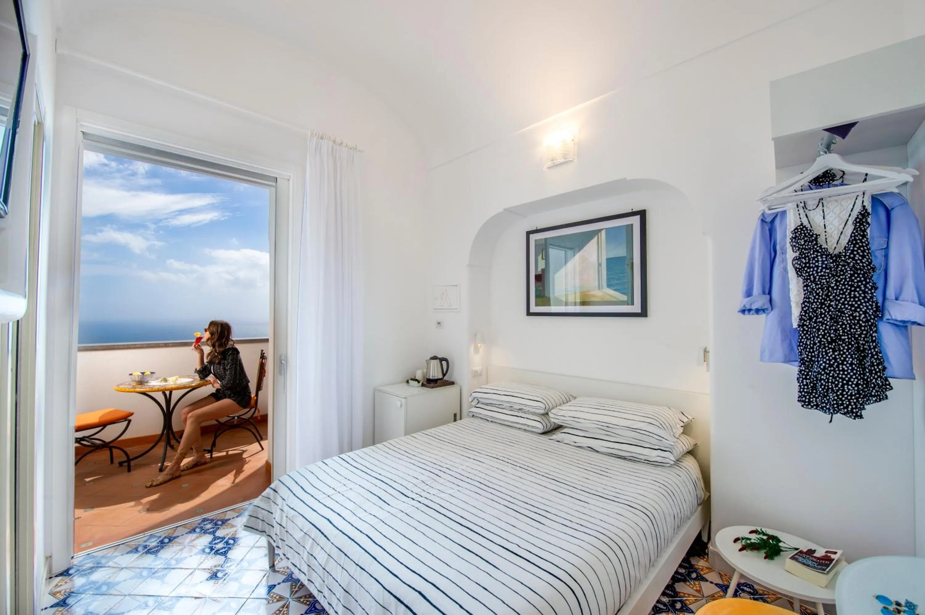 Bed in Albadamare Boutique Hotel