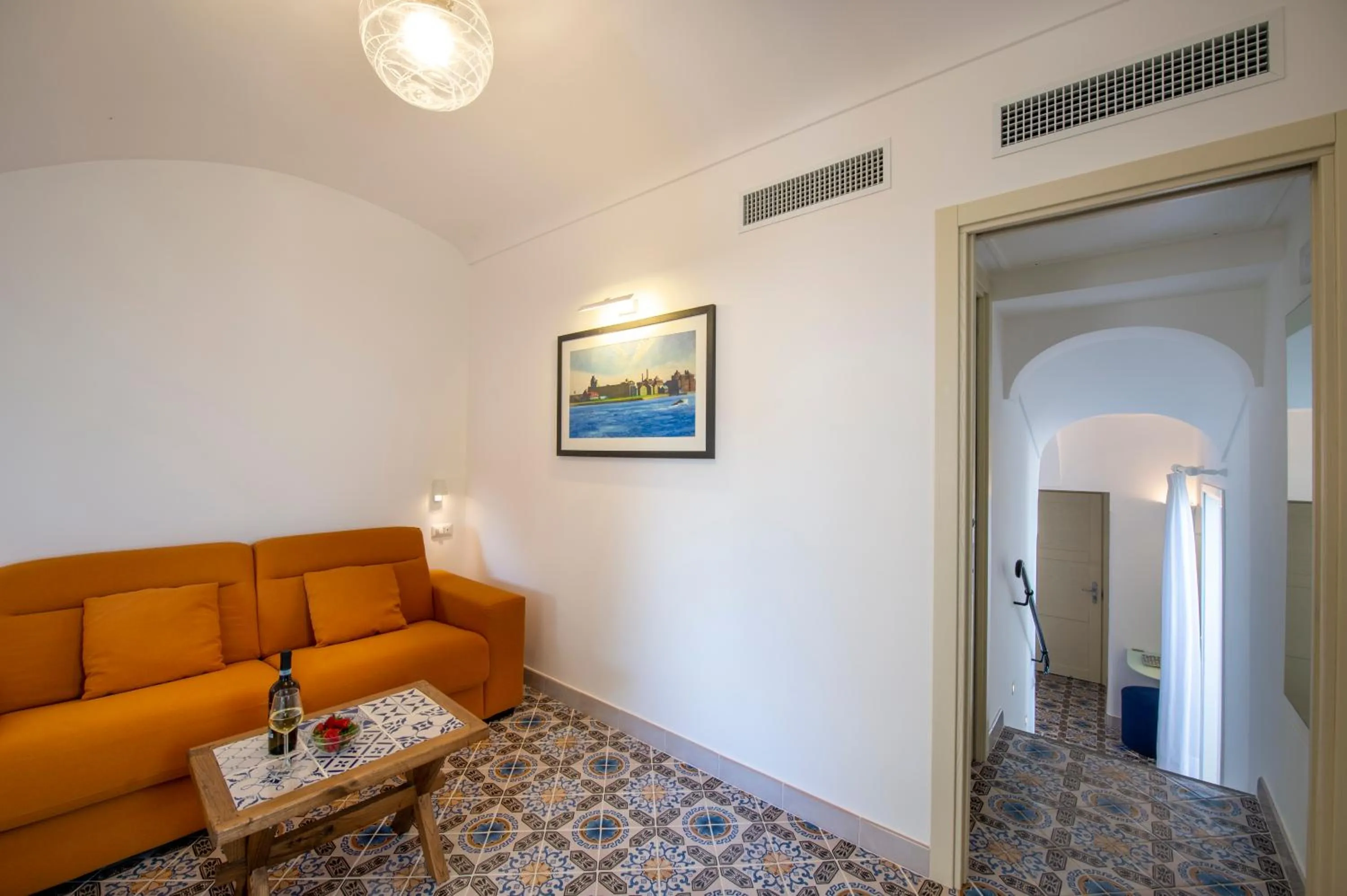 Living room in Albadamare Boutique Hotel