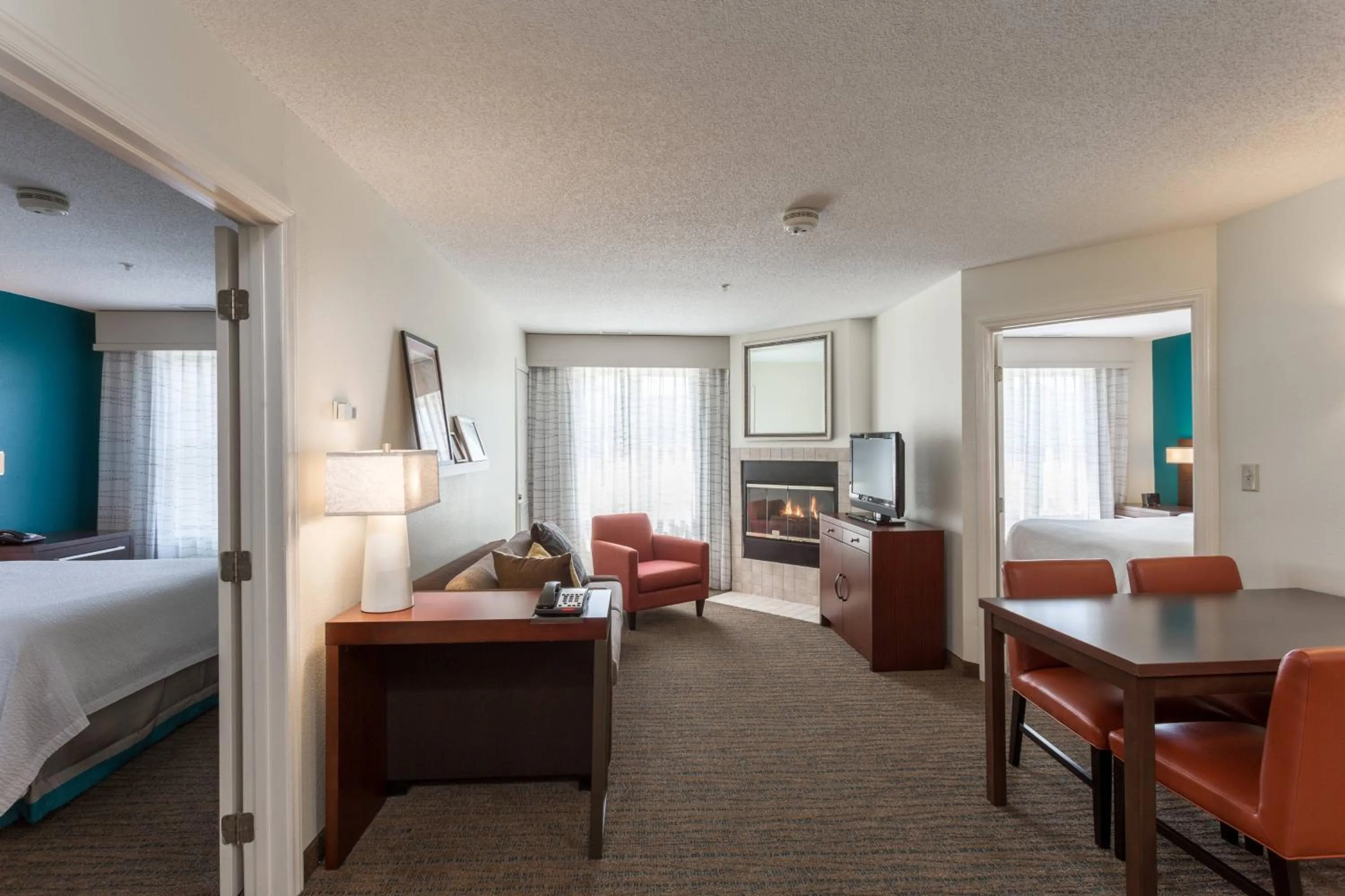Bedroom, Bed in Residence Inn by Marriott Rocky Mount