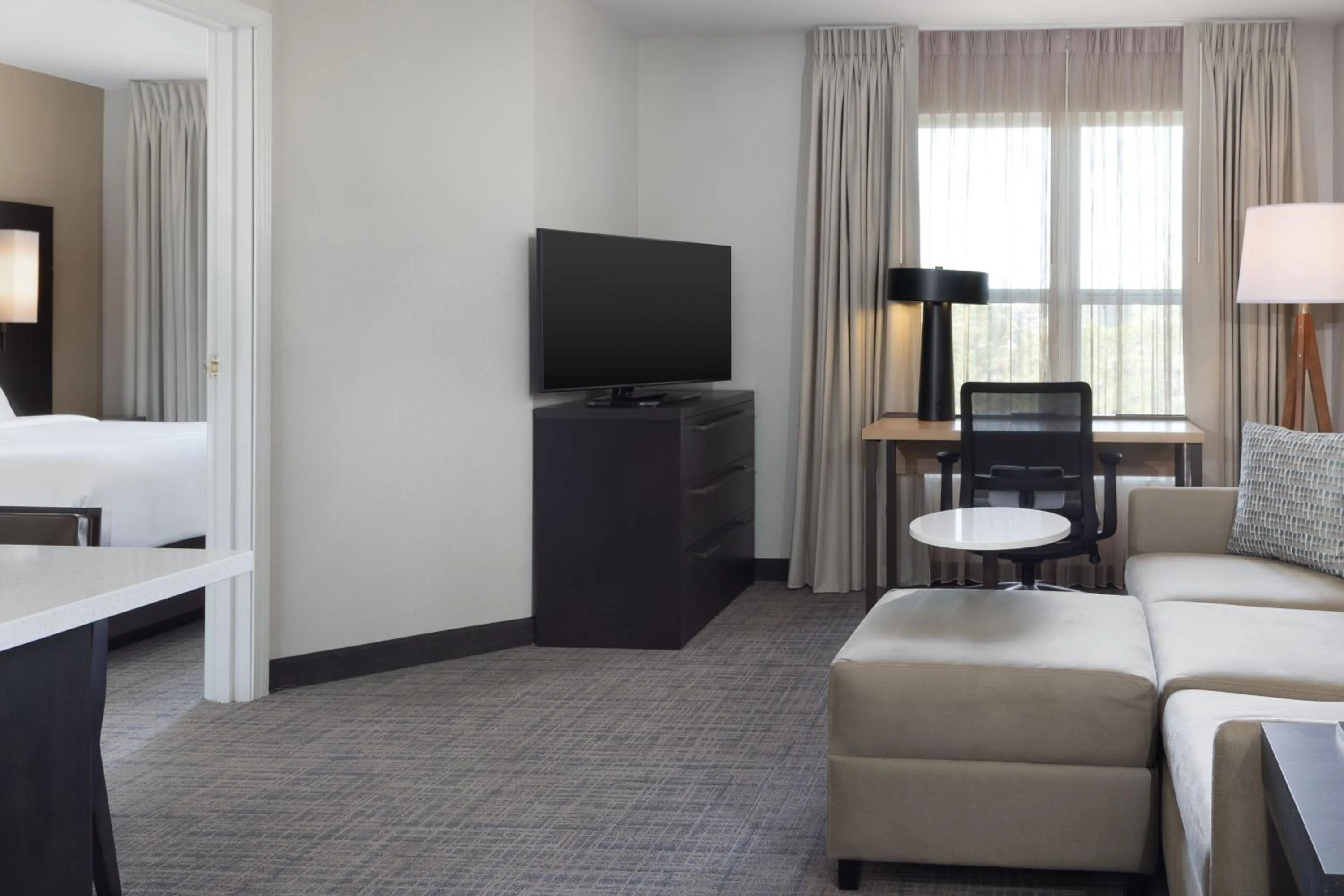 Bedroom, Bed in Residence Inn by Marriott Corona Riverside