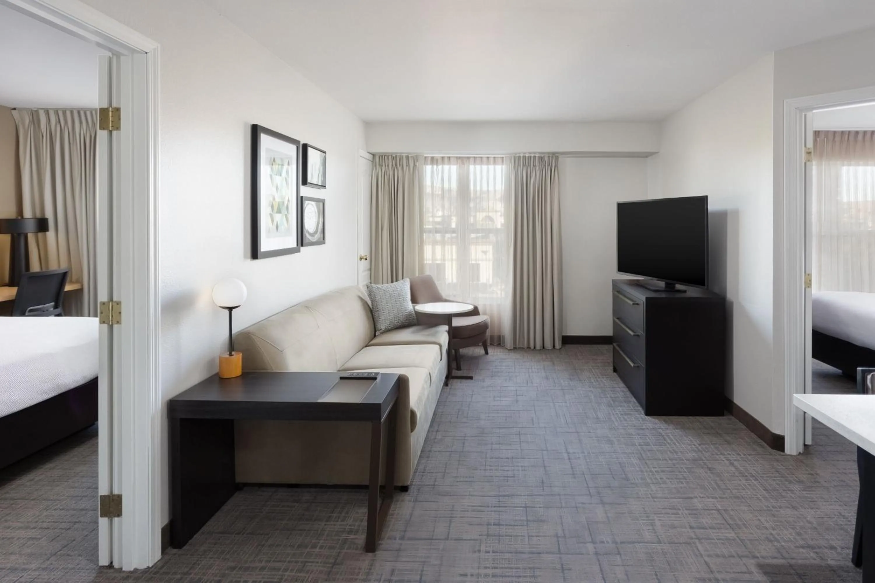 Bedroom, Bed in Residence Inn by Marriott Corona Riverside