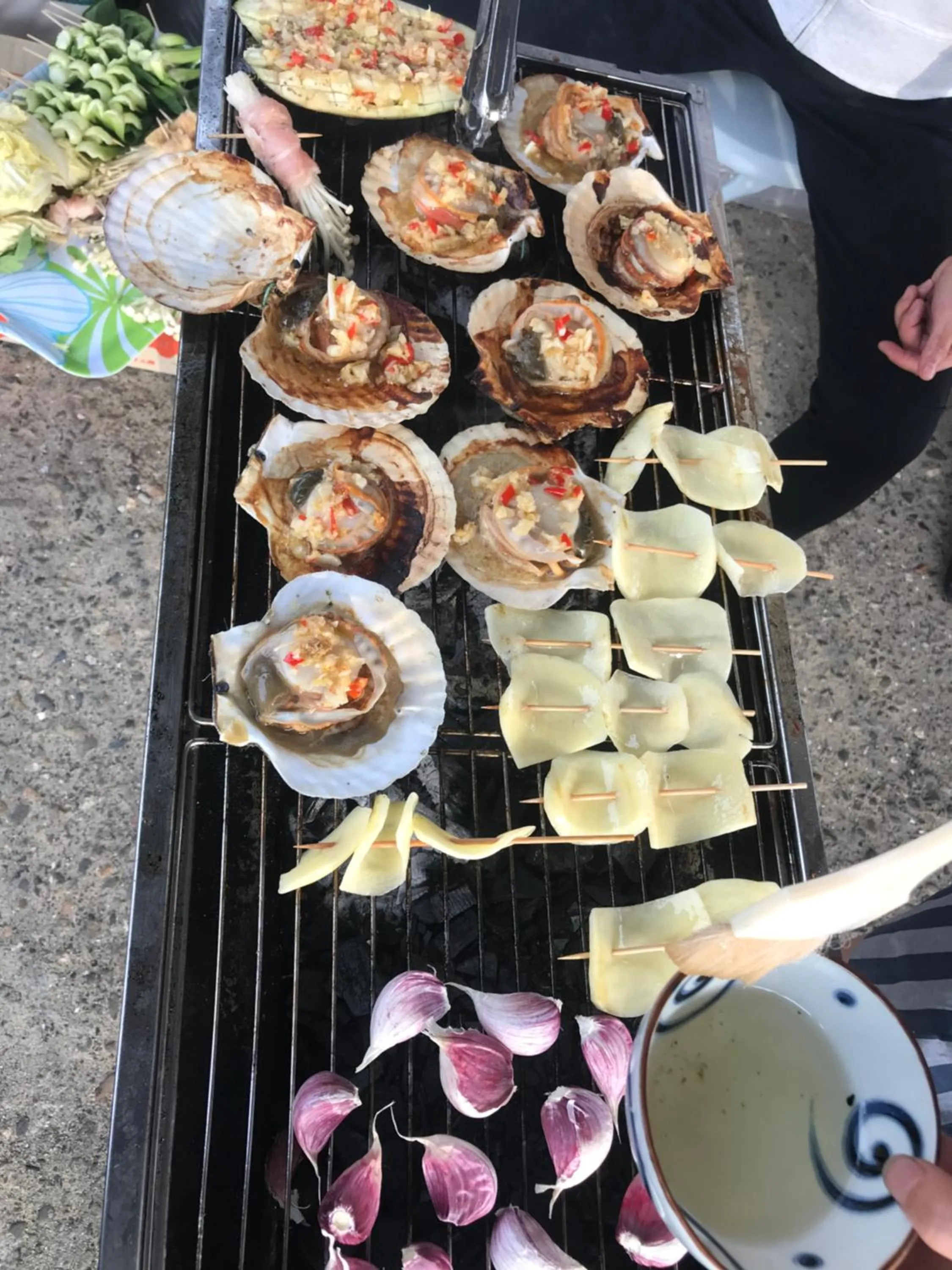 Food and drinks in Minshuku Kaikeibo