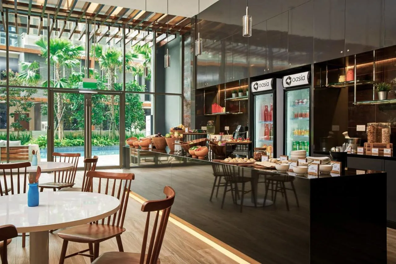 Continental breakfast in Oasia Residence Singapore by Far East Hospitality