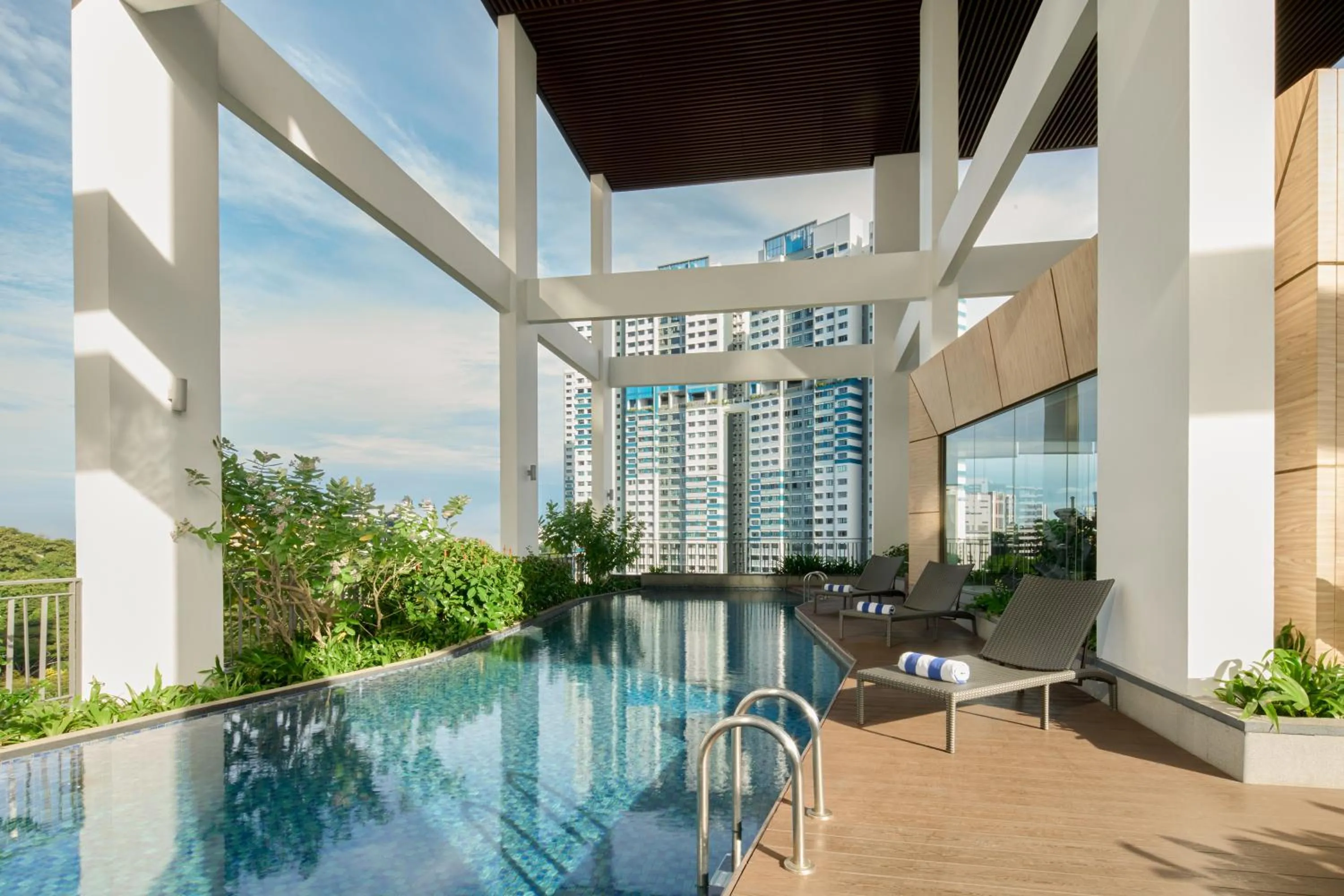 Property building in Oasia Residence Singapore by Far East Hospitality