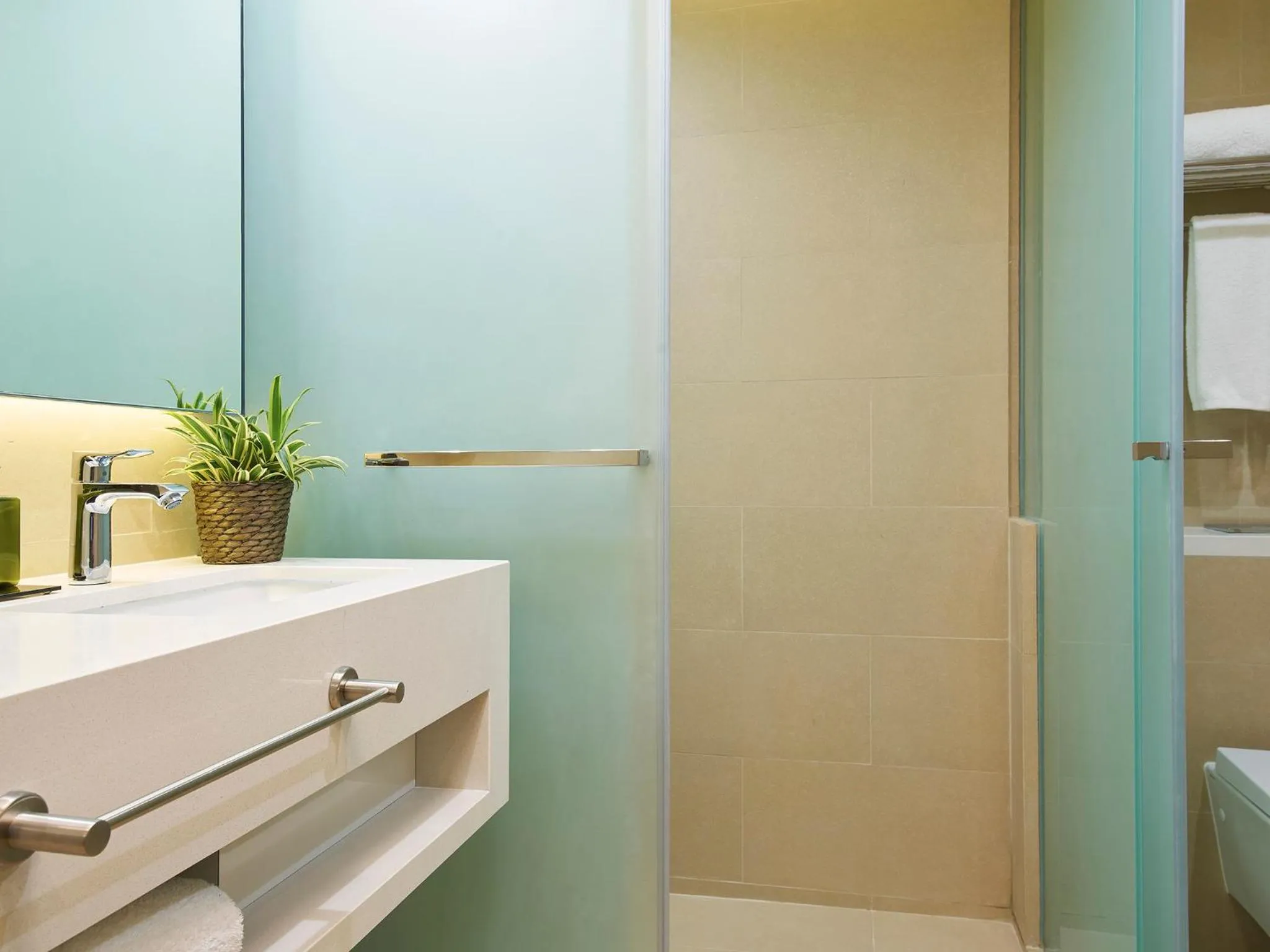 Bathroom in Oasia Residence Singapore by Far East Hospitality