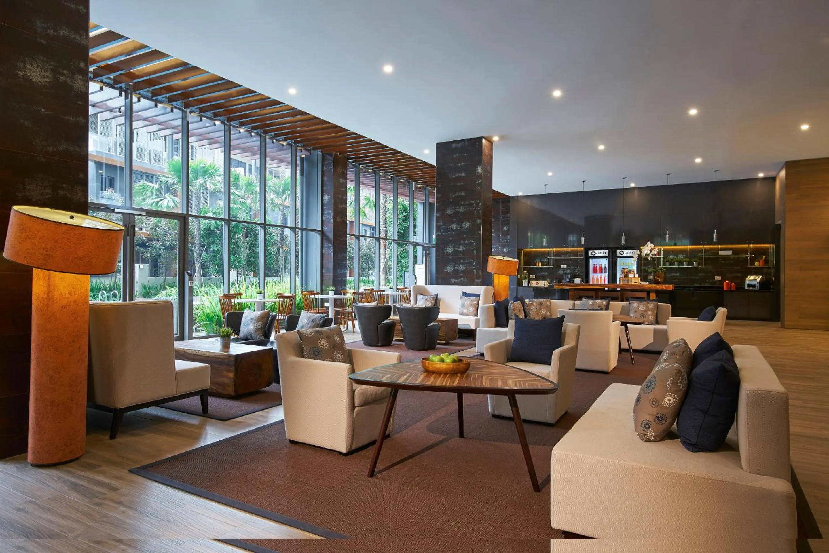 Lobby or reception in Oasia Residence Singapore by Far East Hospitality