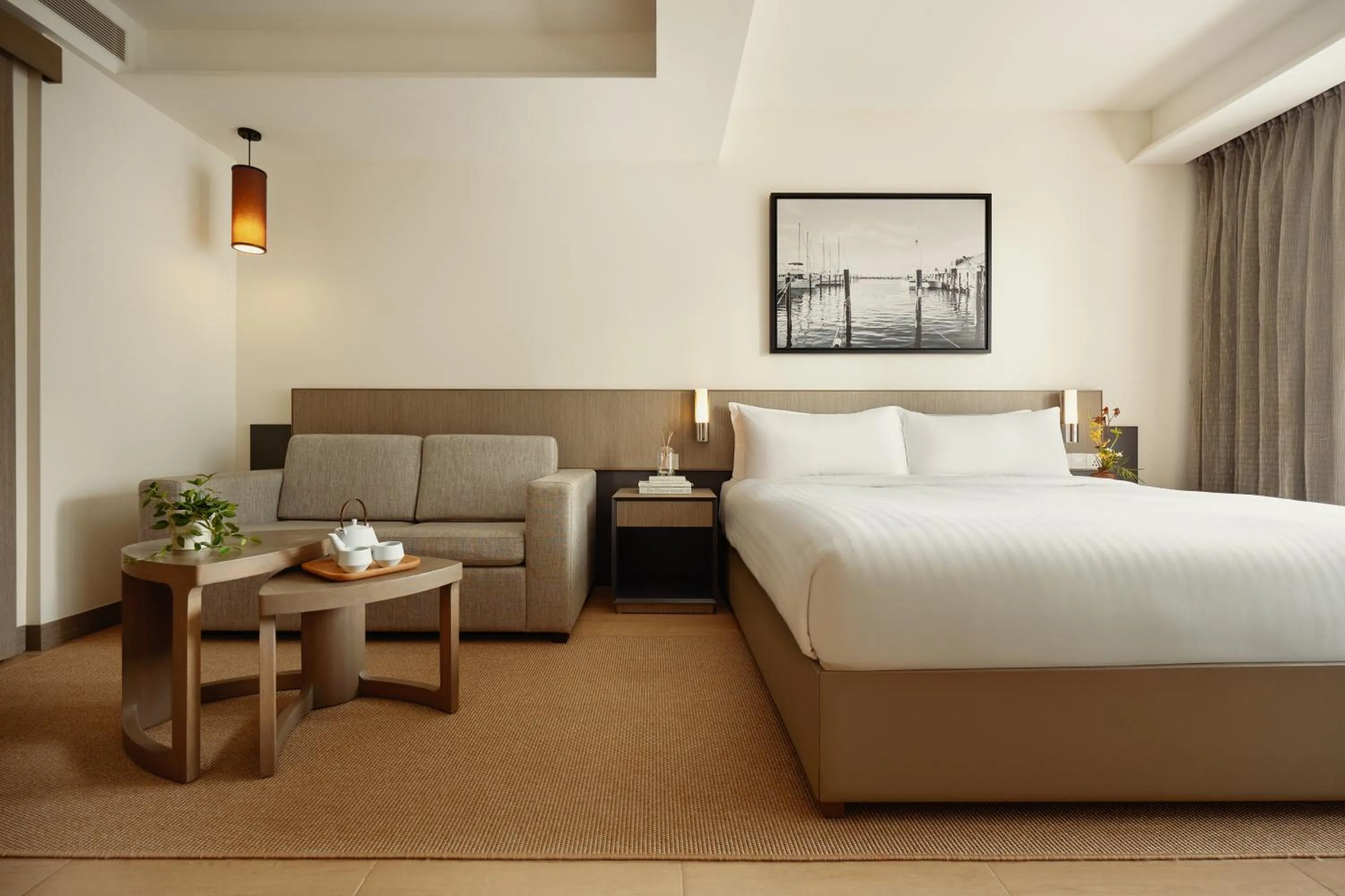 Bed in Oasia Residence Singapore by Far East Hospitality