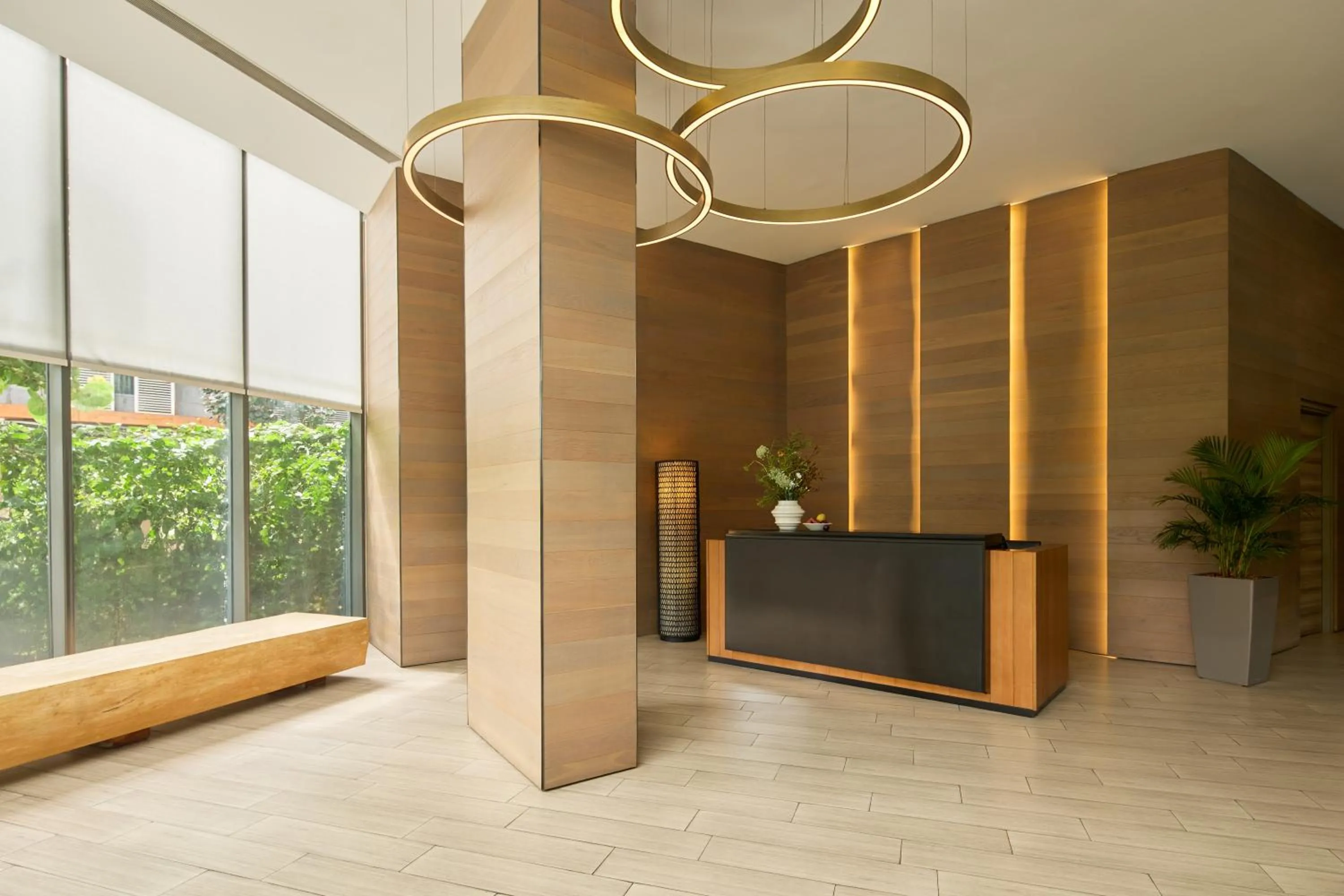 Lobby or reception in Oasia Residence Singapore by Far East Hospitality