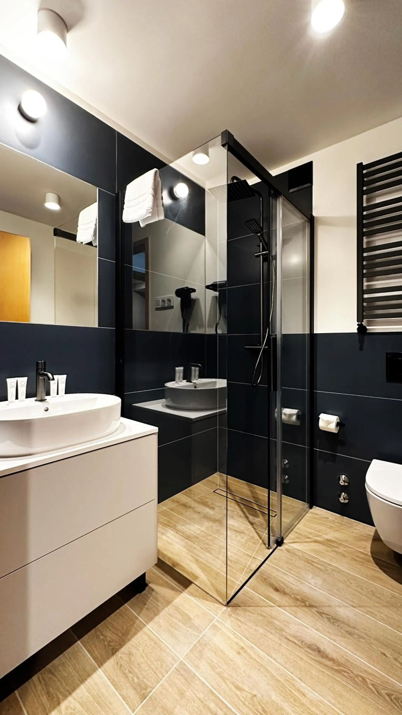 Shower in Hotel Szydłowski