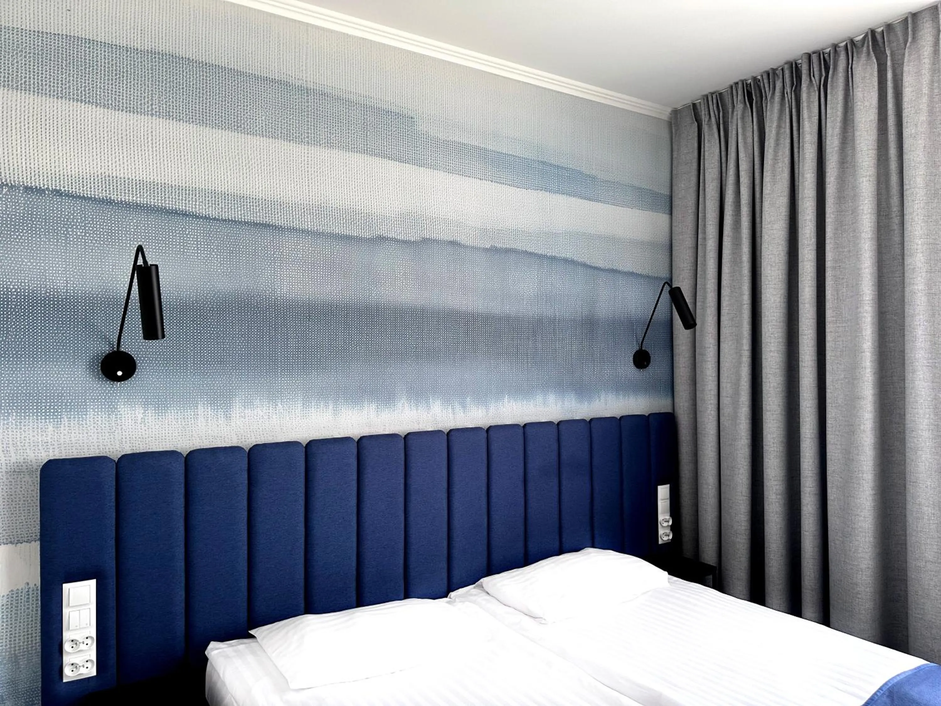 Bed in Hotel Szydłowski