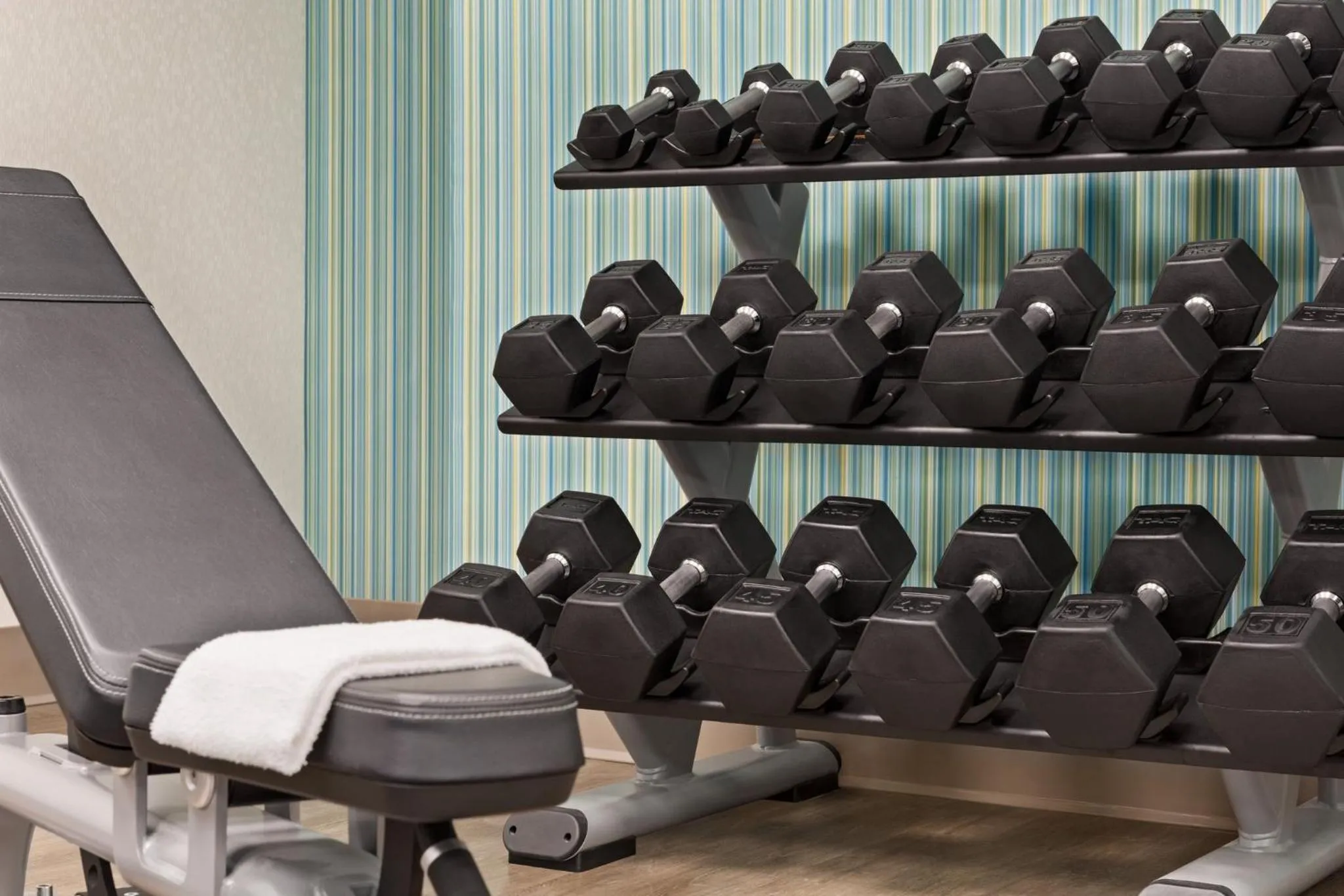 Fitness centre/facilities in Holiday Inn Express & Suites Greenville-Downtown by IHG