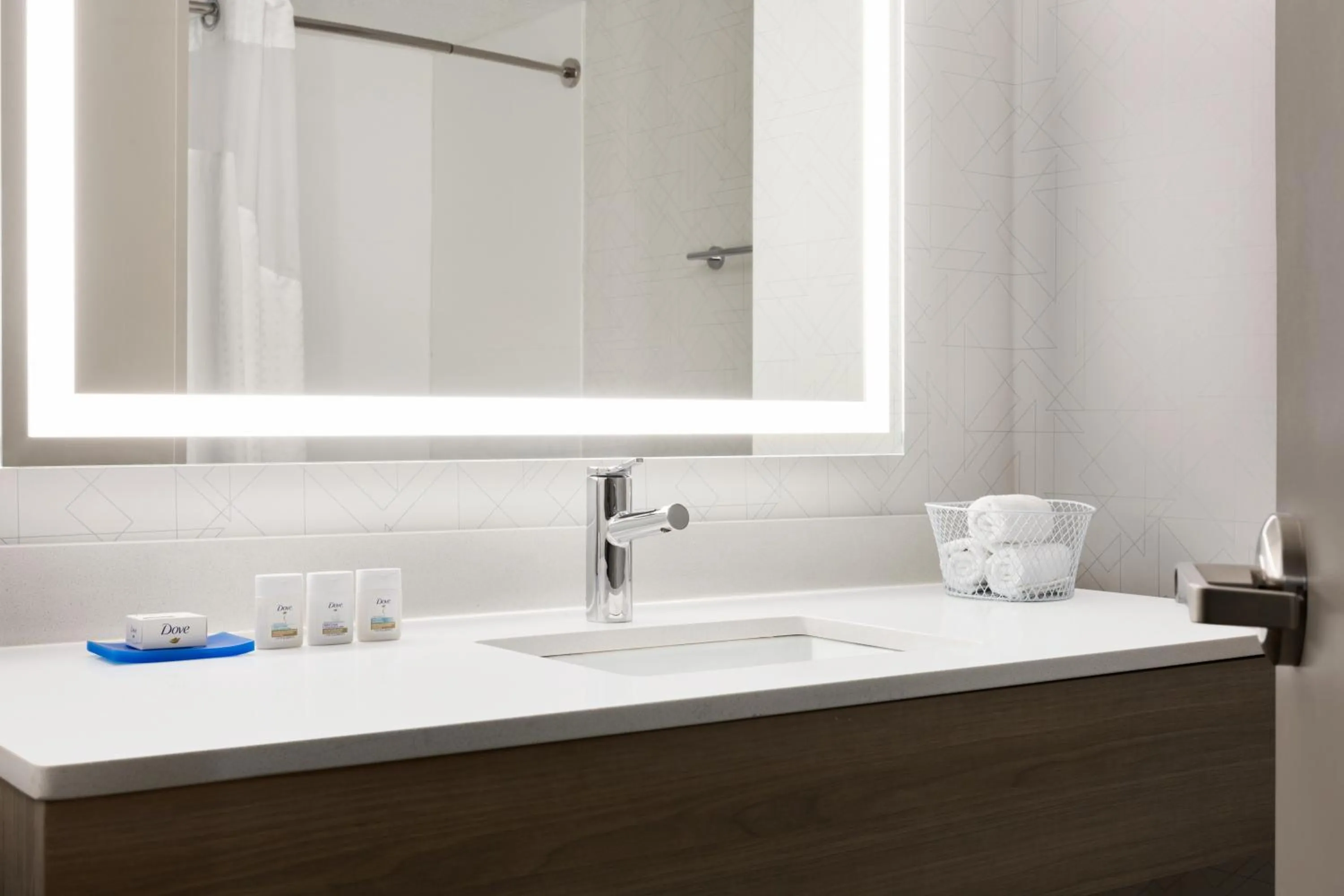 Bathroom in Holiday Inn Express & Suites Greenville-Downtown by IHG