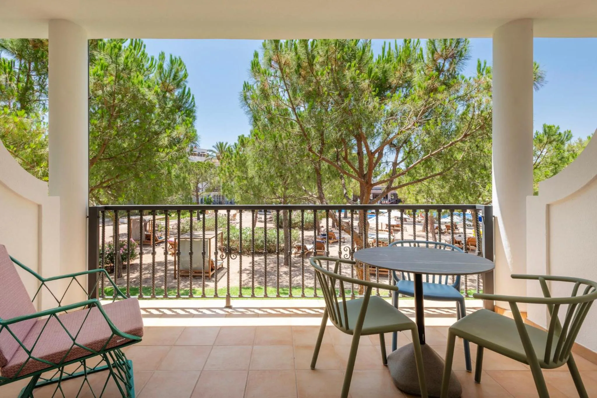 Balcony/Terrace in Inturotel Sa Marina