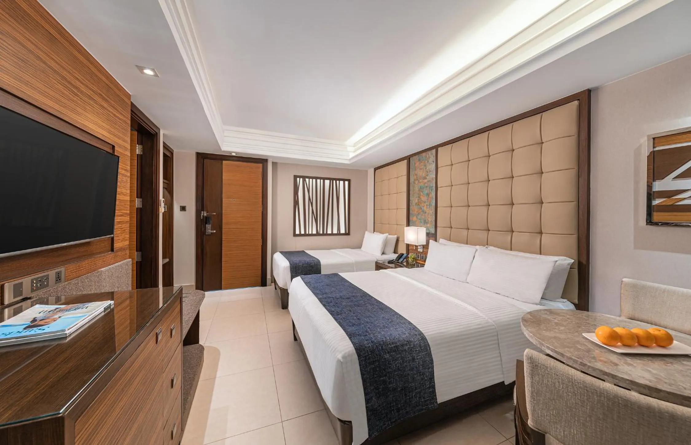 Bed in Henann Prime Beach Resort