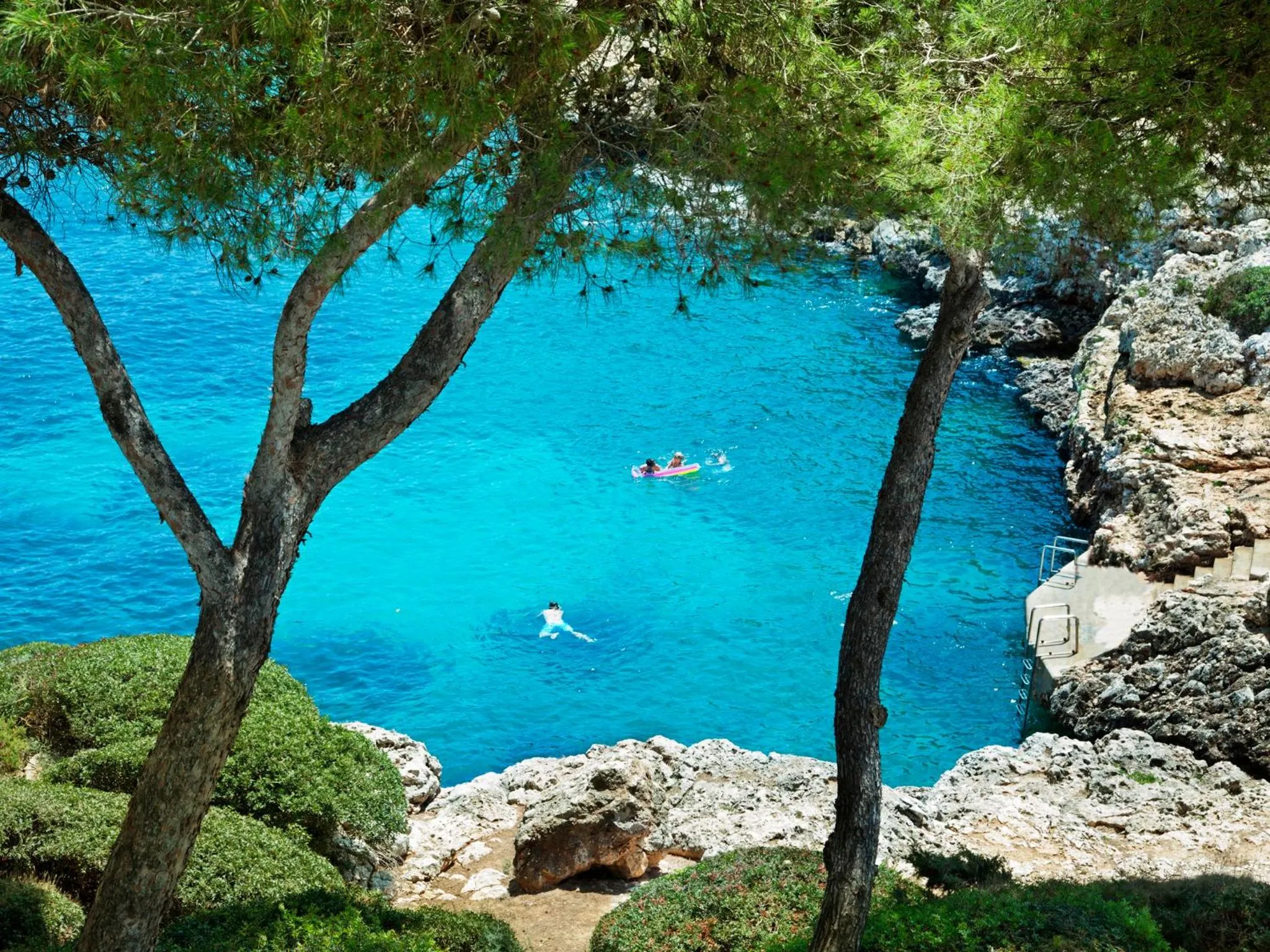 Natural landscape in Inturotel Cala Azul