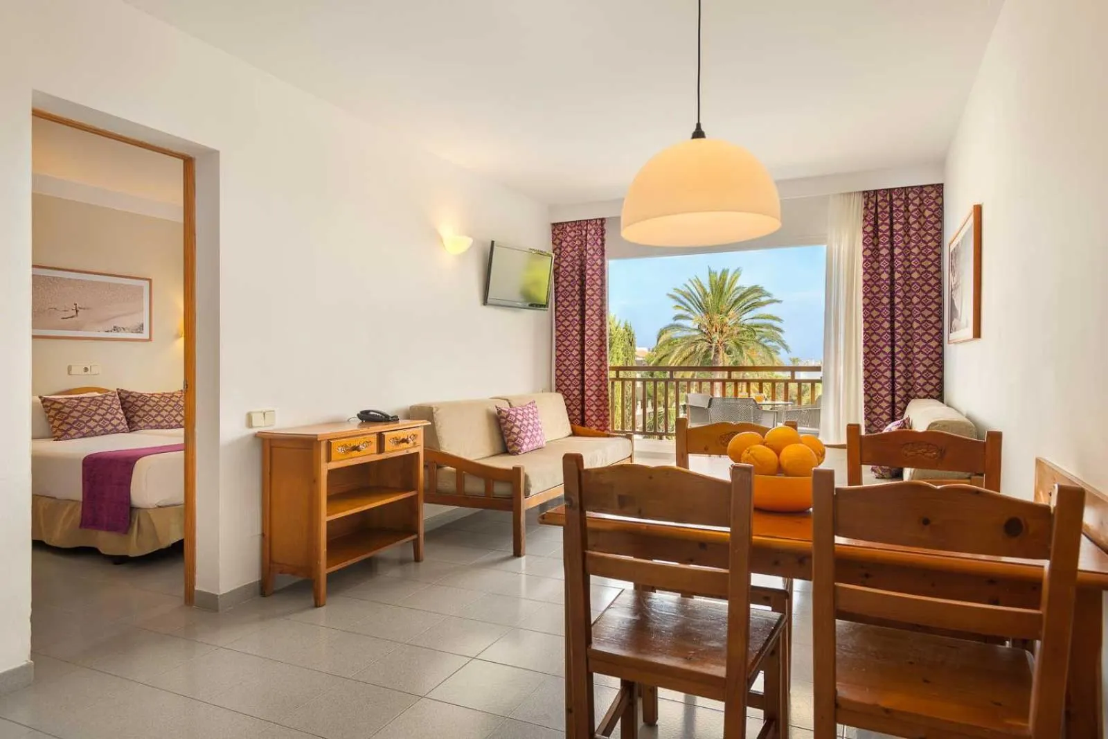 Living room in Inturotel Azul Garden