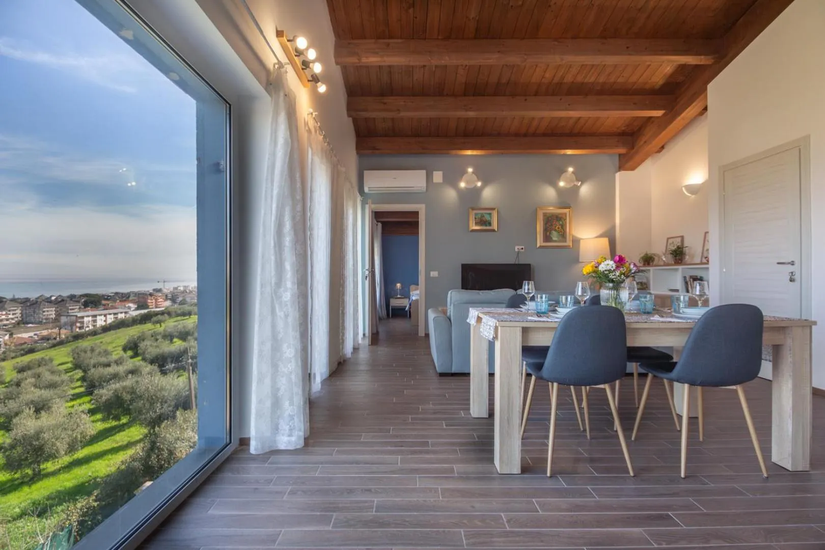 Natural landscape in B&B Villamarea