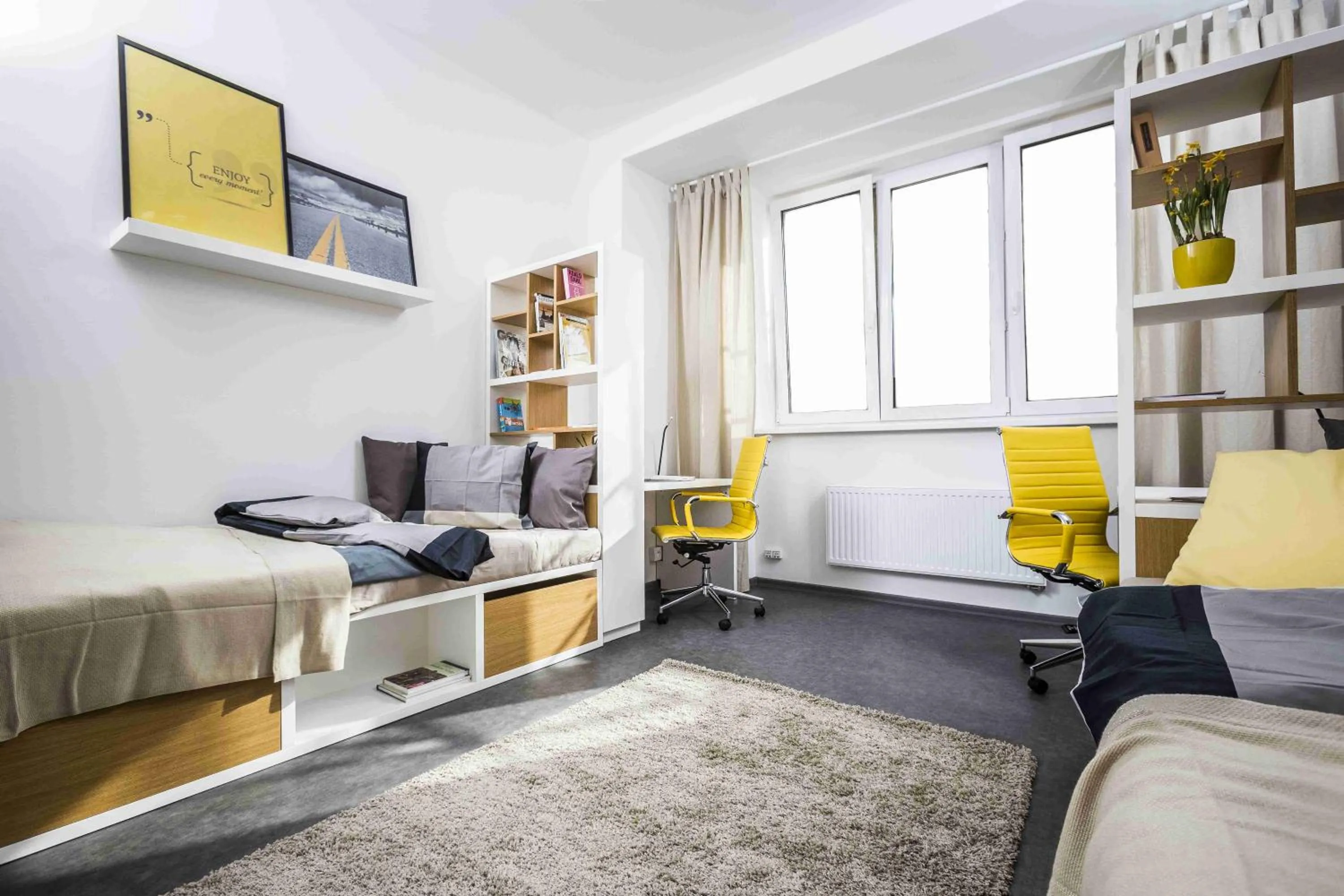 Bedroom, Bed in Kampus Palace