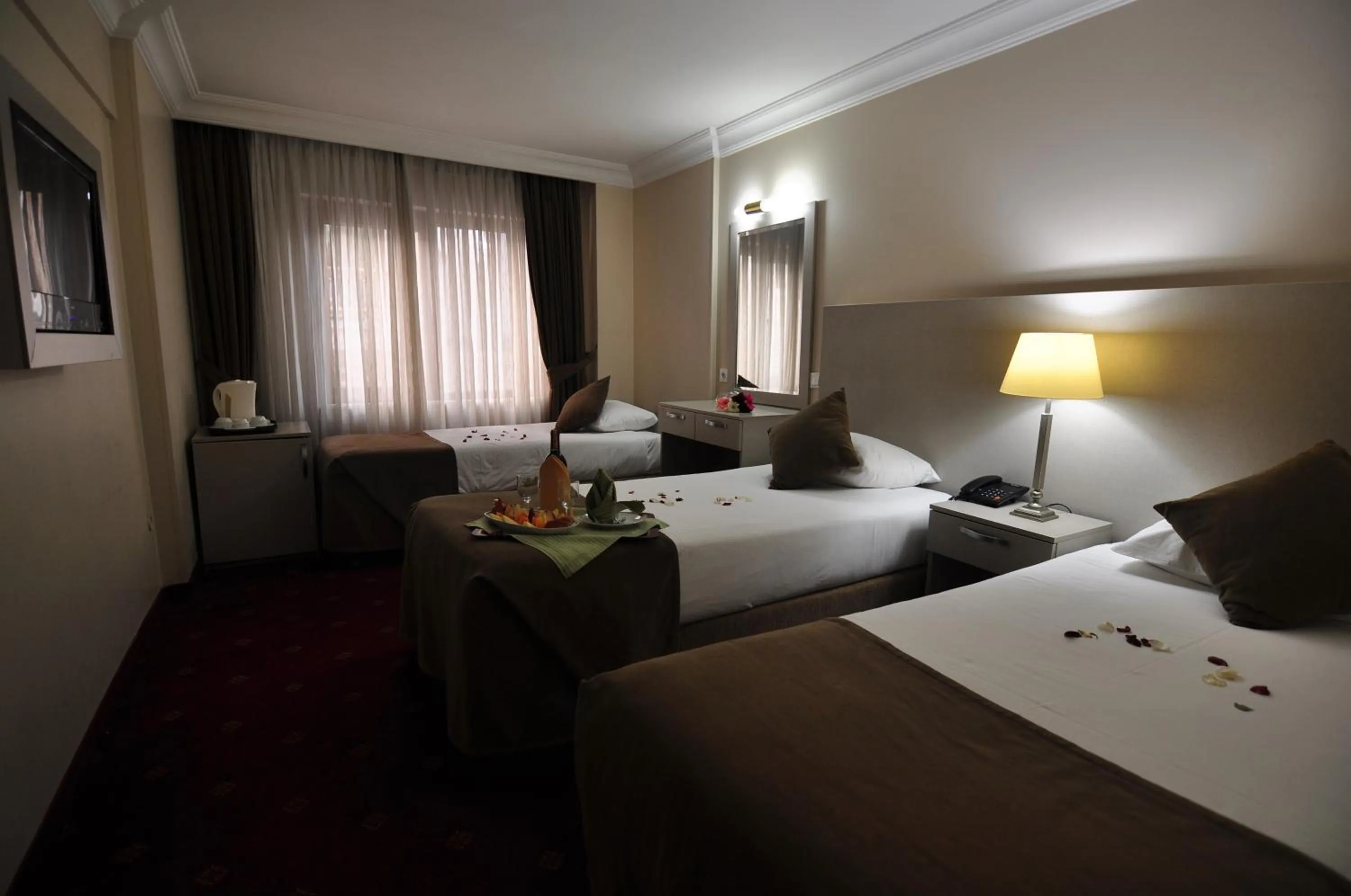 Bed in Hotel Buyuk Sahinler