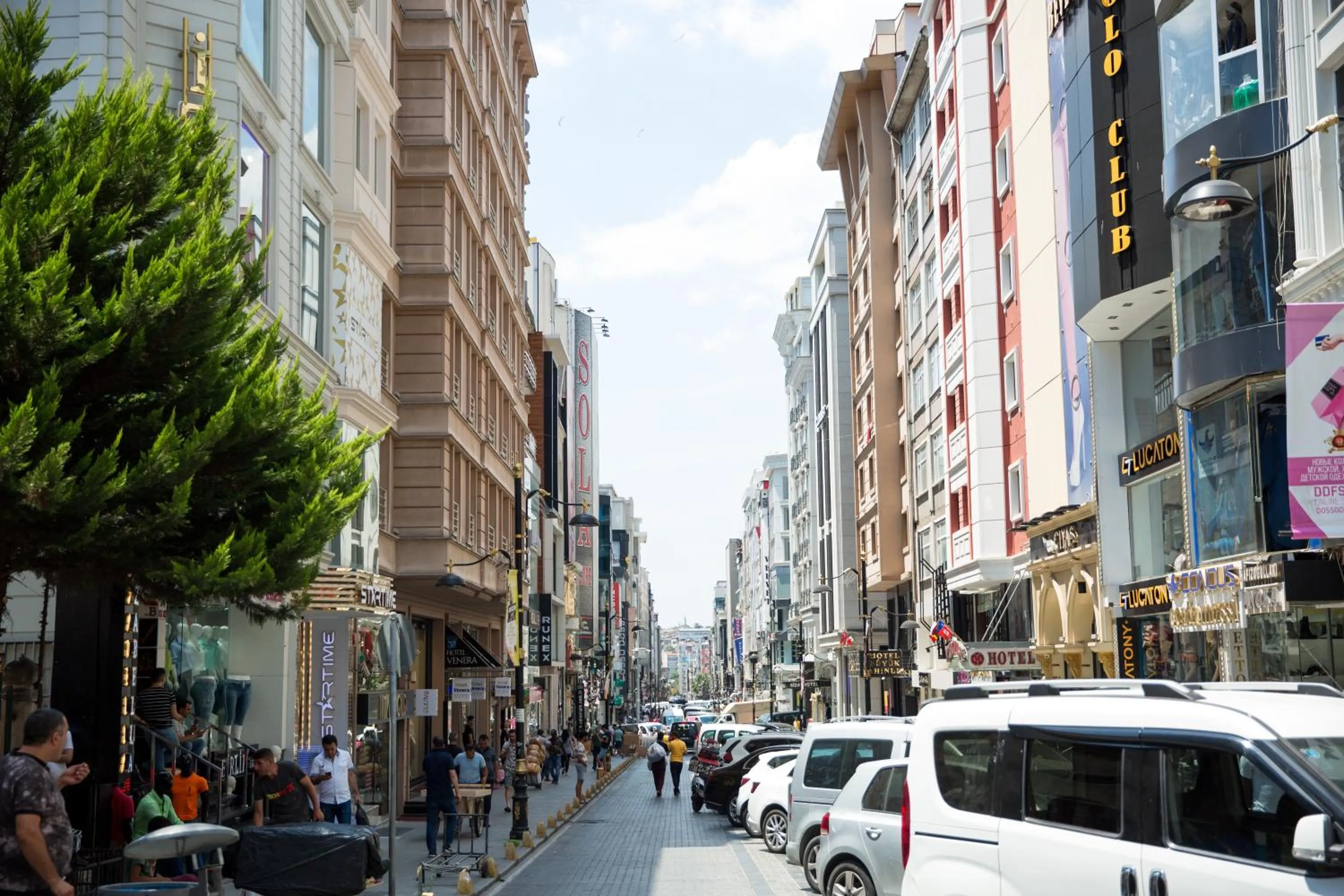 Street view in Yuksel Hotel