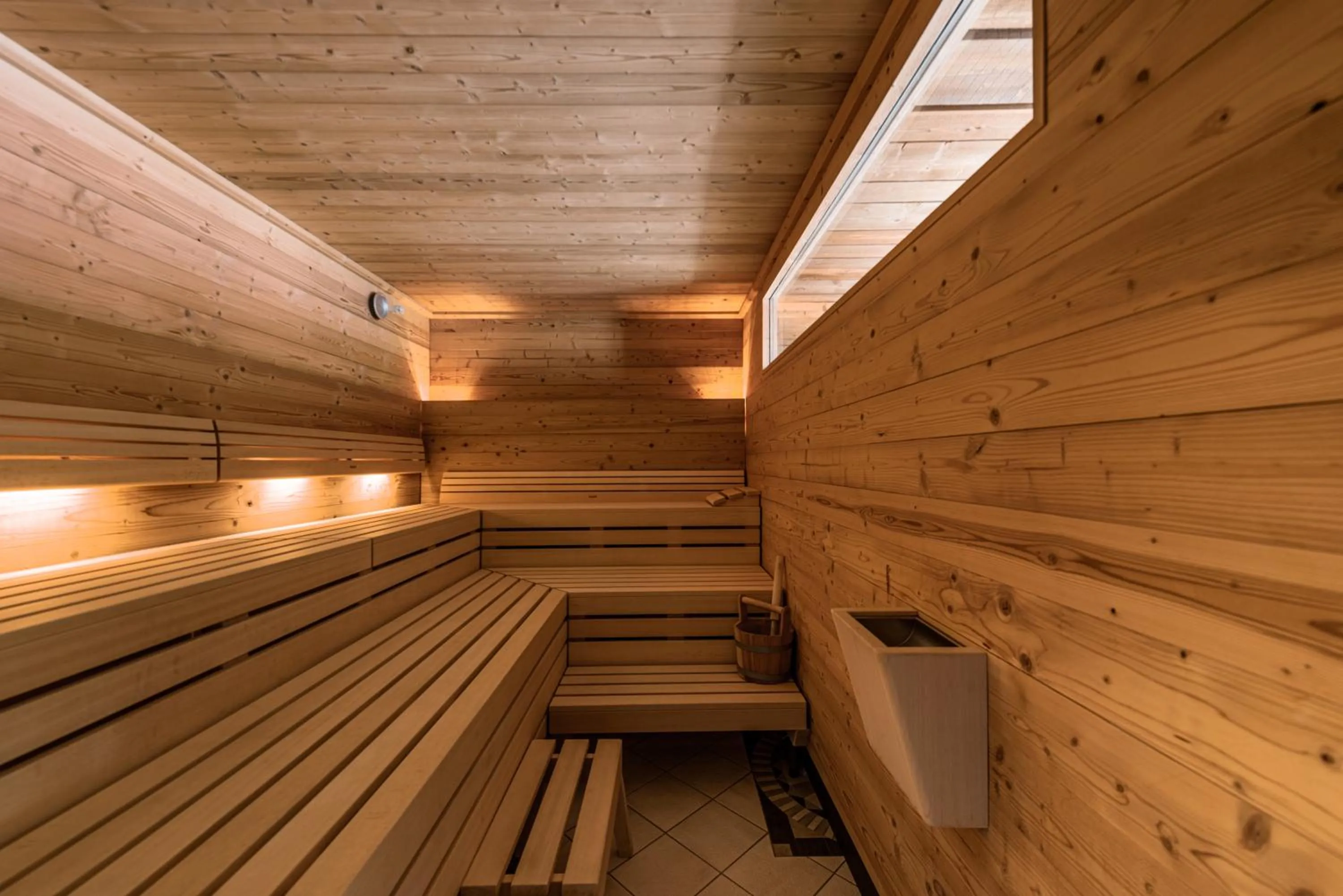Sauna in Arca Aparthotel & Spa