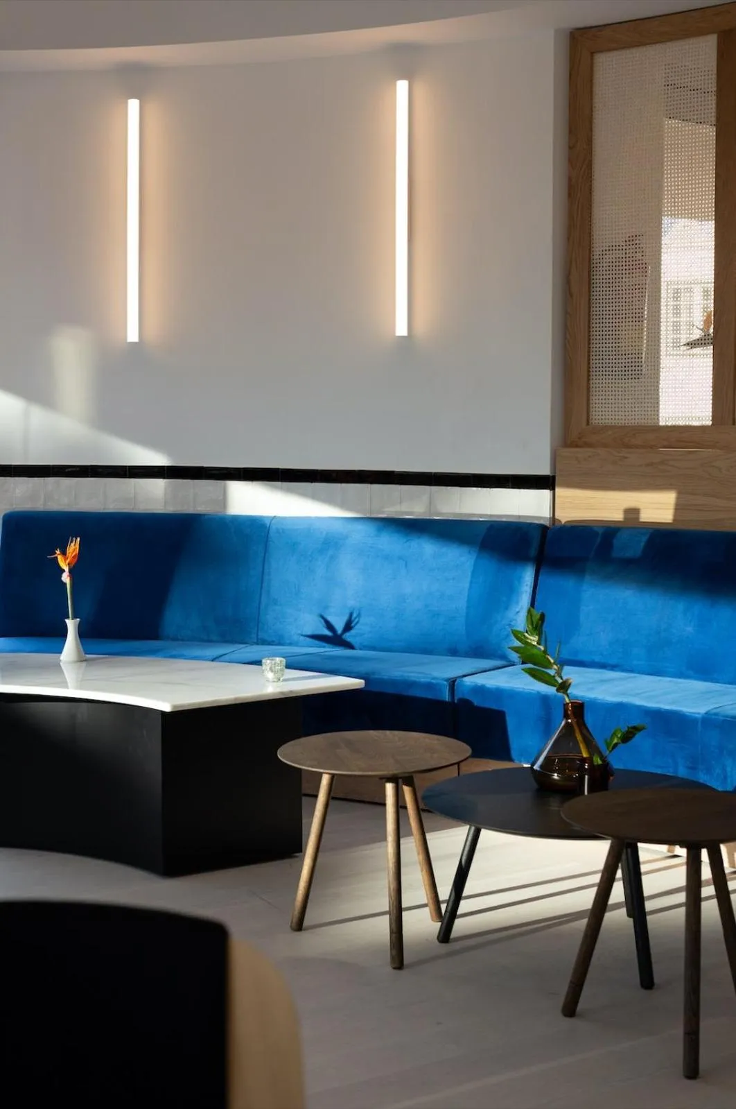 Seating area in Barcarola Club