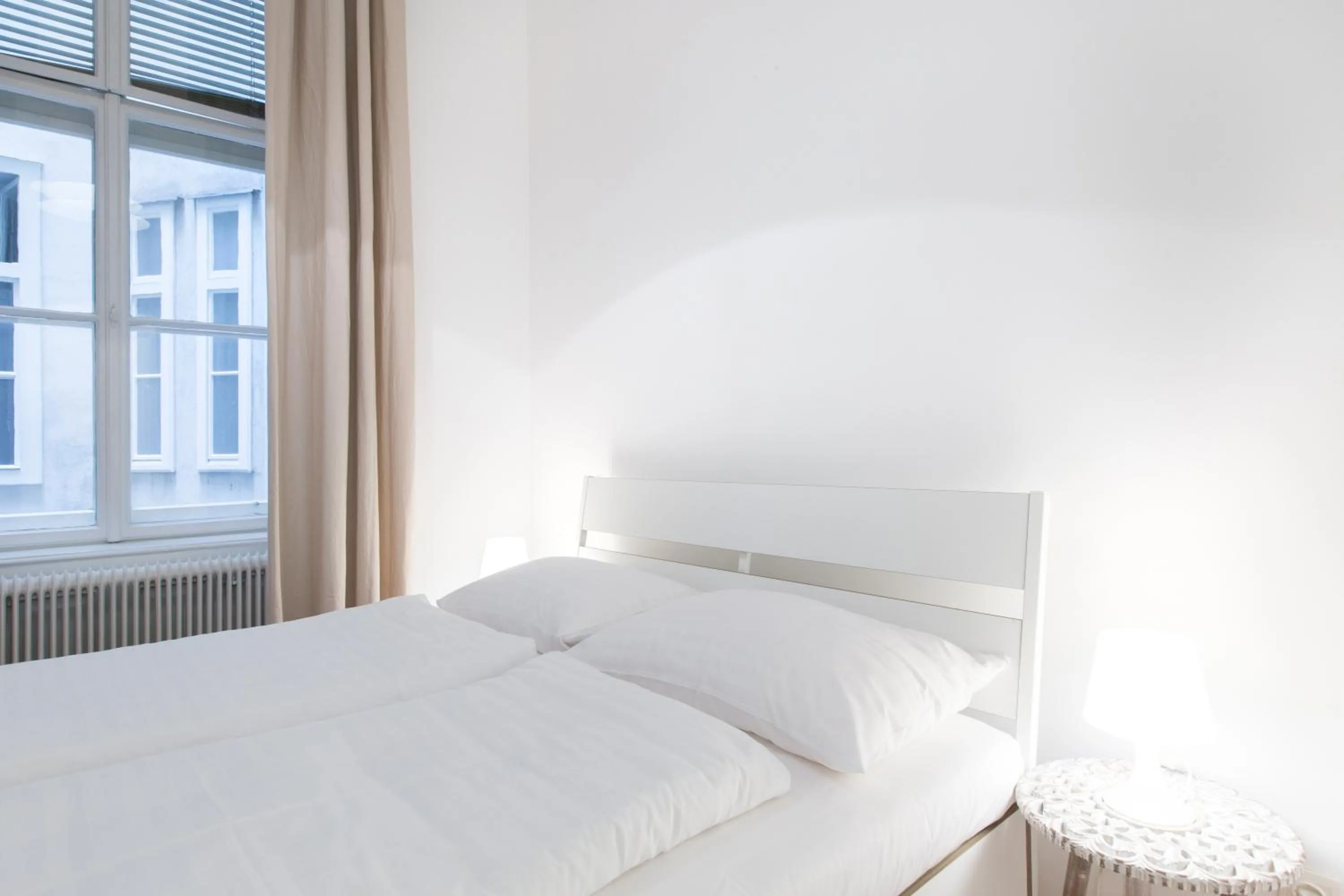 Bedroom, Bed in HeyMi Apartments in City Center