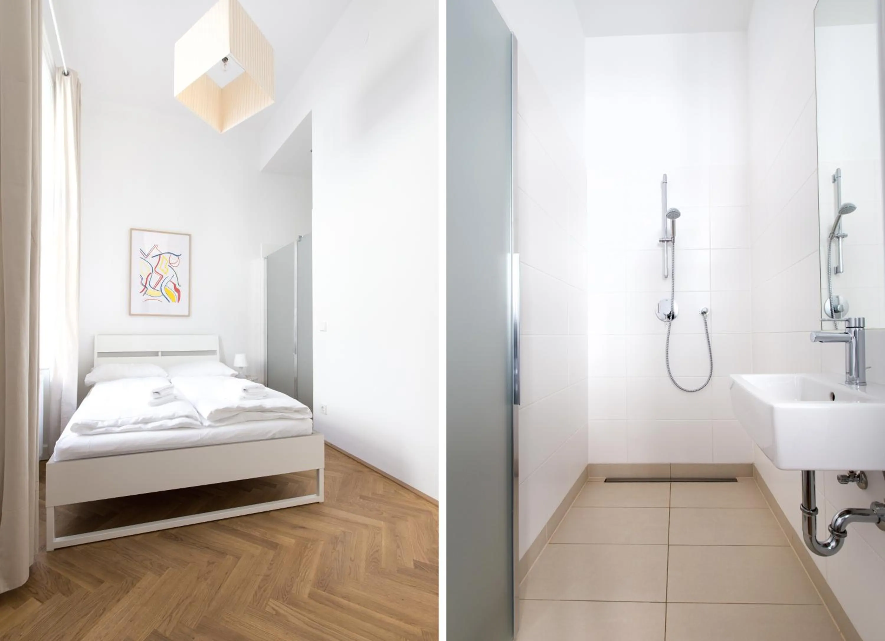 Photo of the whole room, Bed in HeyMi Apartments in City Center