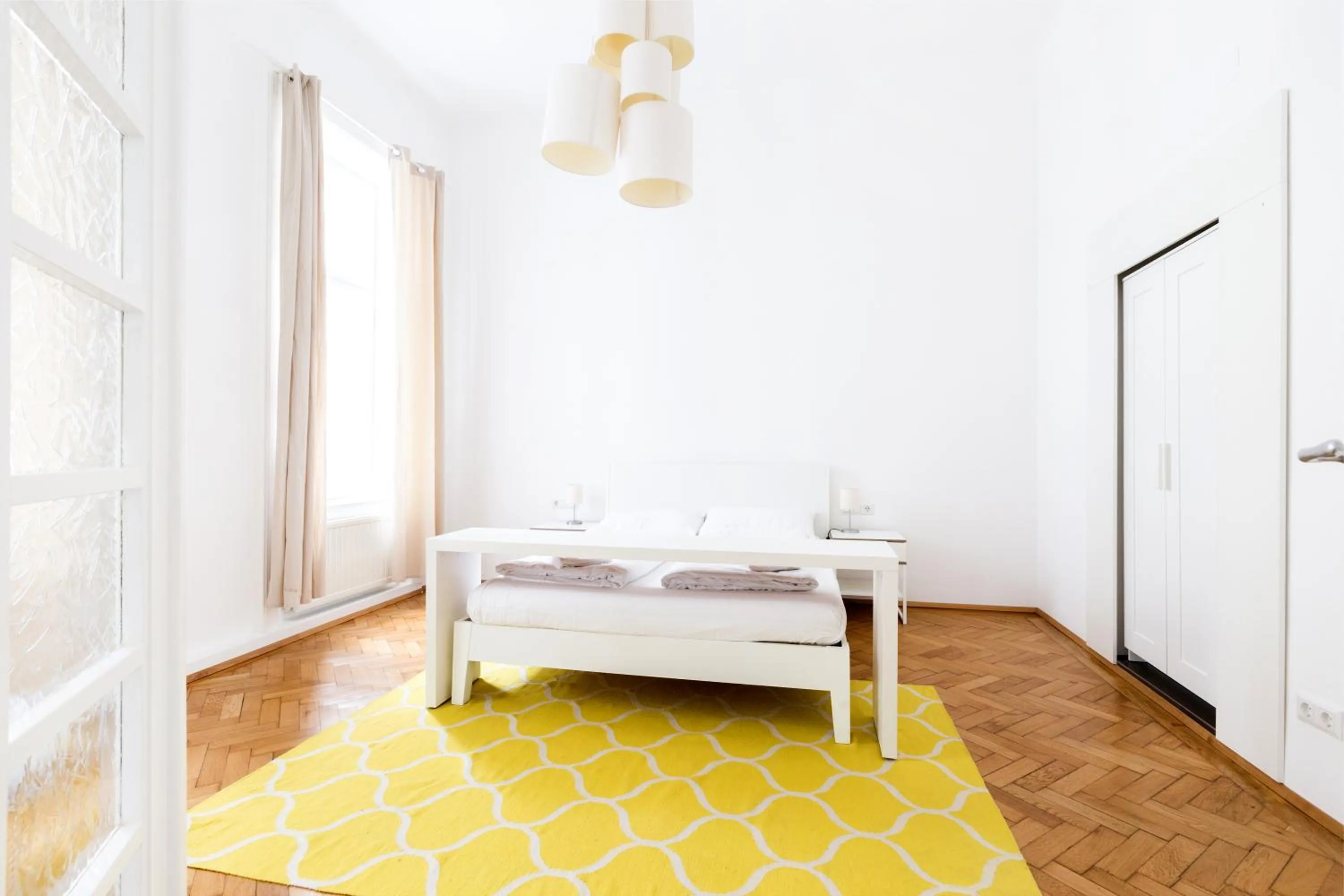 Bedroom, Bed in HeyMi Apartments in City Center