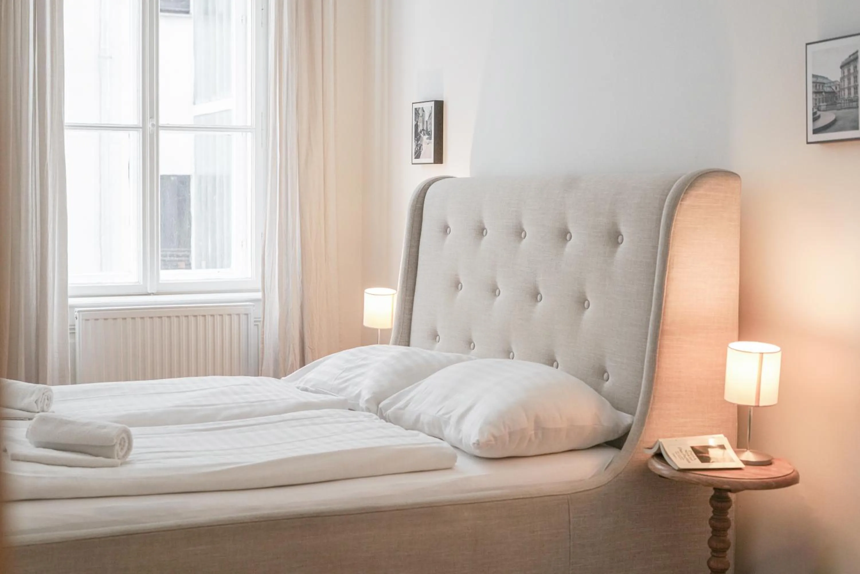 Bedroom, Bed in HeyMi Apartments in City Center