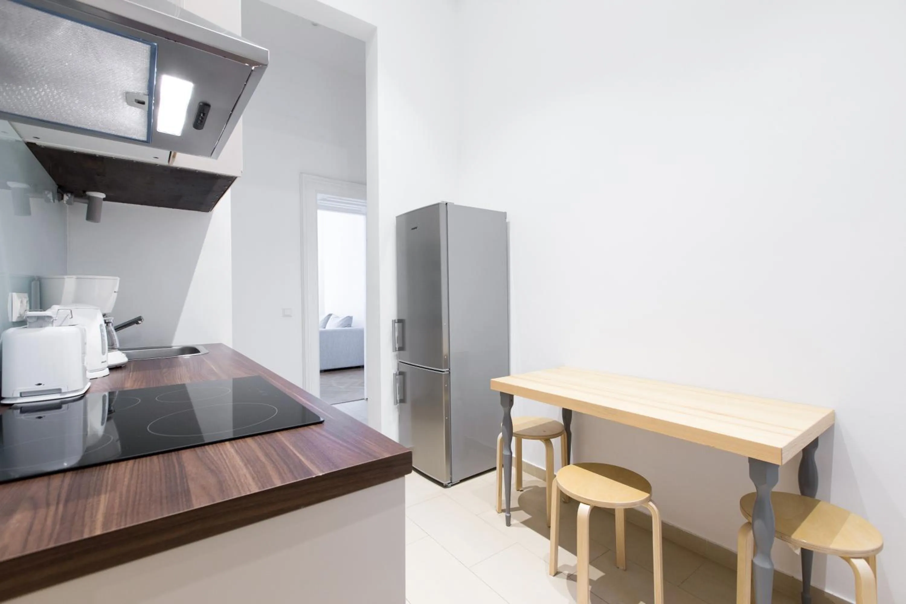 Kitchen or kitchenette in HeyMi Apartments in City Center