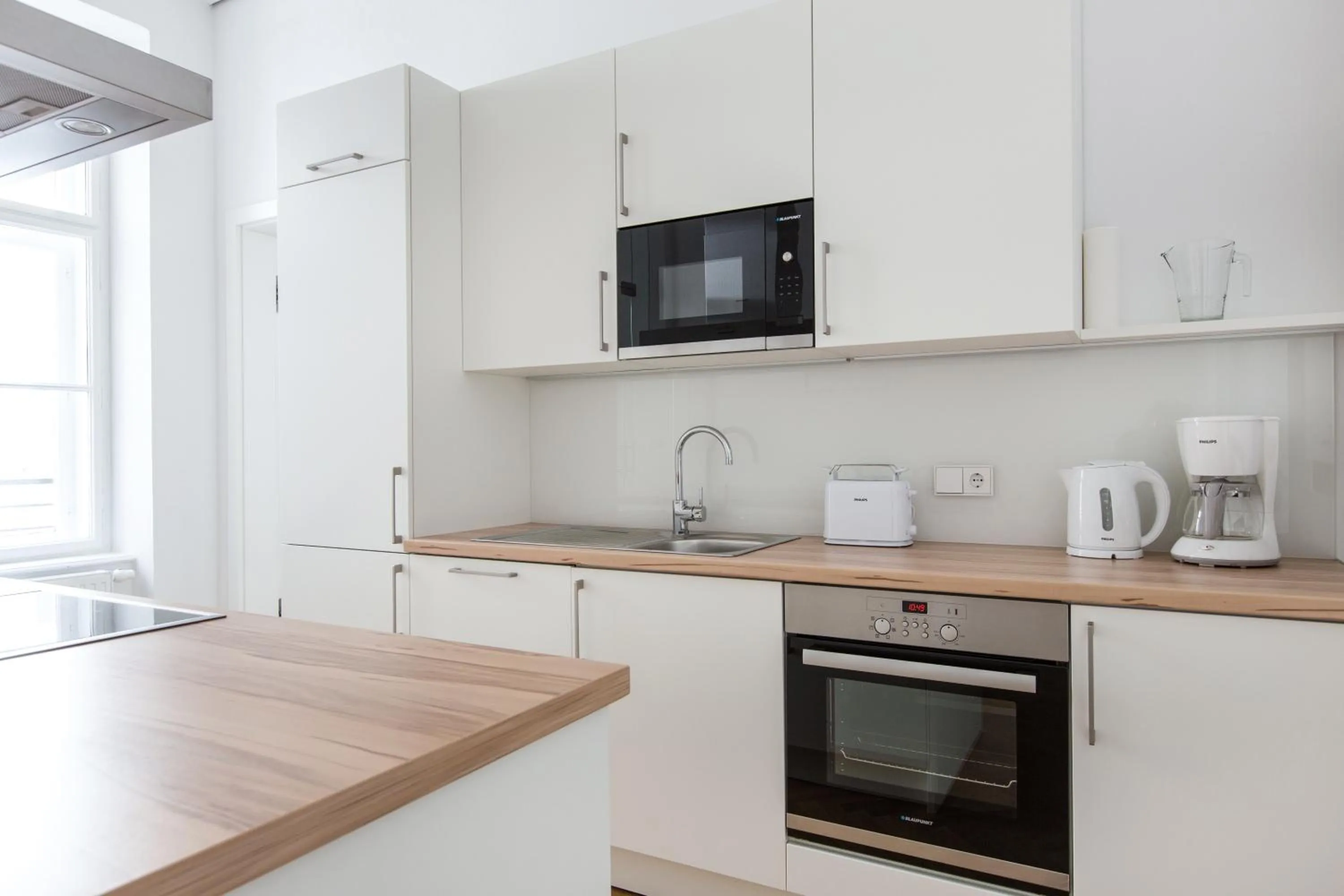 Kitchen or kitchenette in HeyMi Apartments in City Center