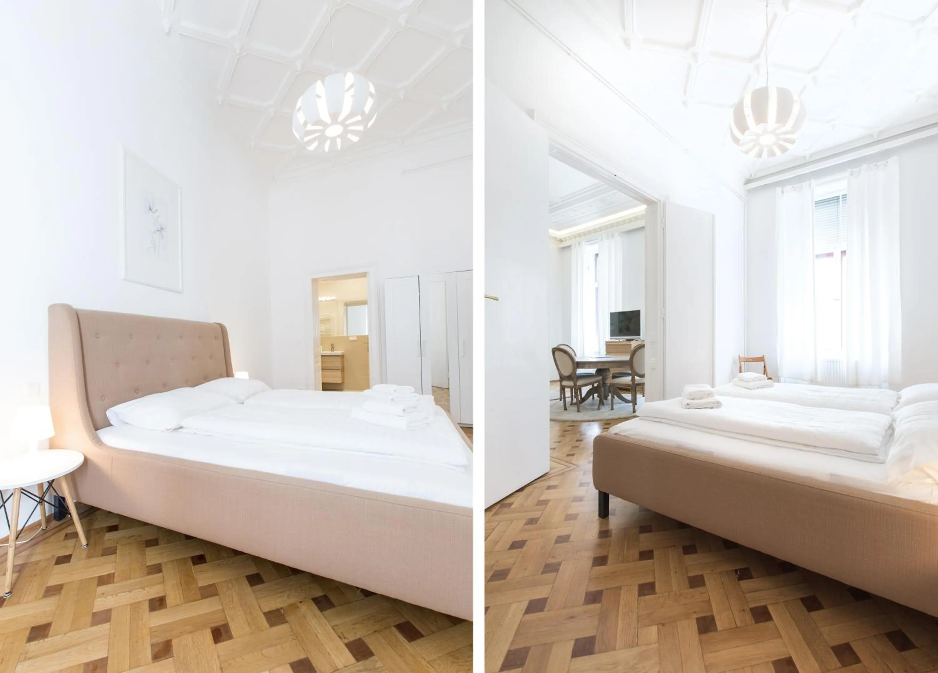 Bedroom, Bed in HeyMi Apartments in City Center