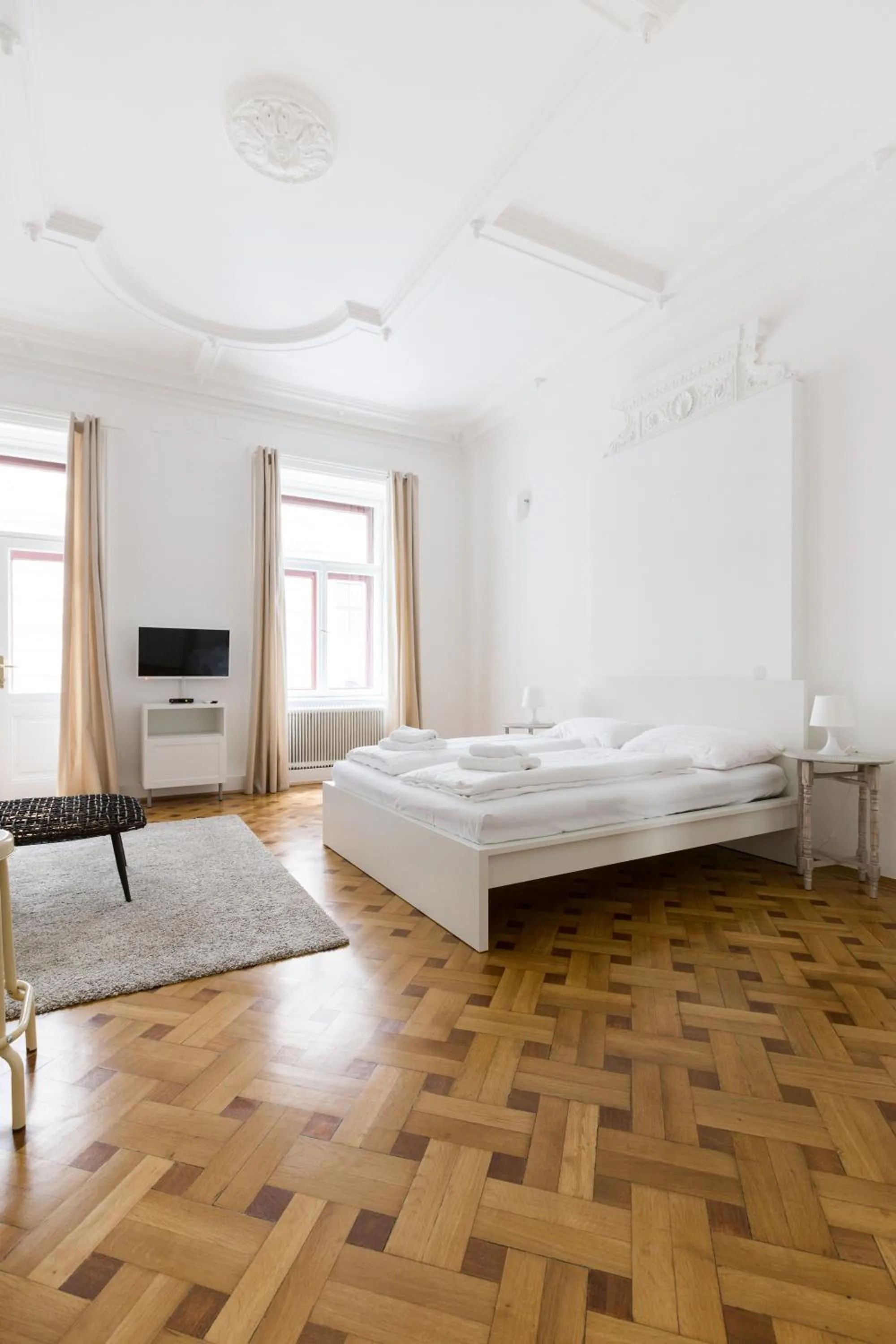 Photo of the whole room, Bed in HeyMi Apartments in City Center