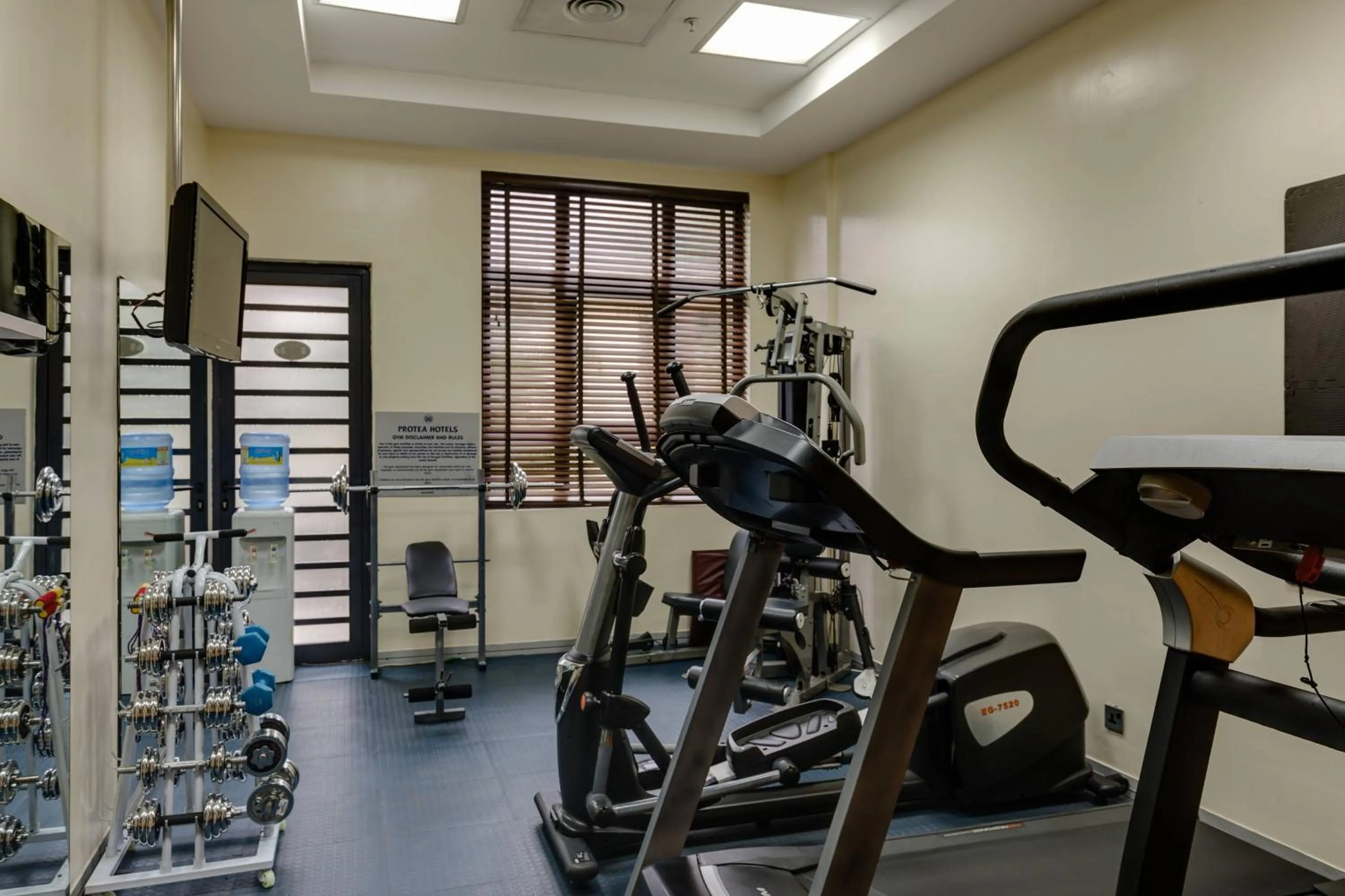 Fitness centre/facilities in Protea Hotel by Marriott Benin City Select Emotan