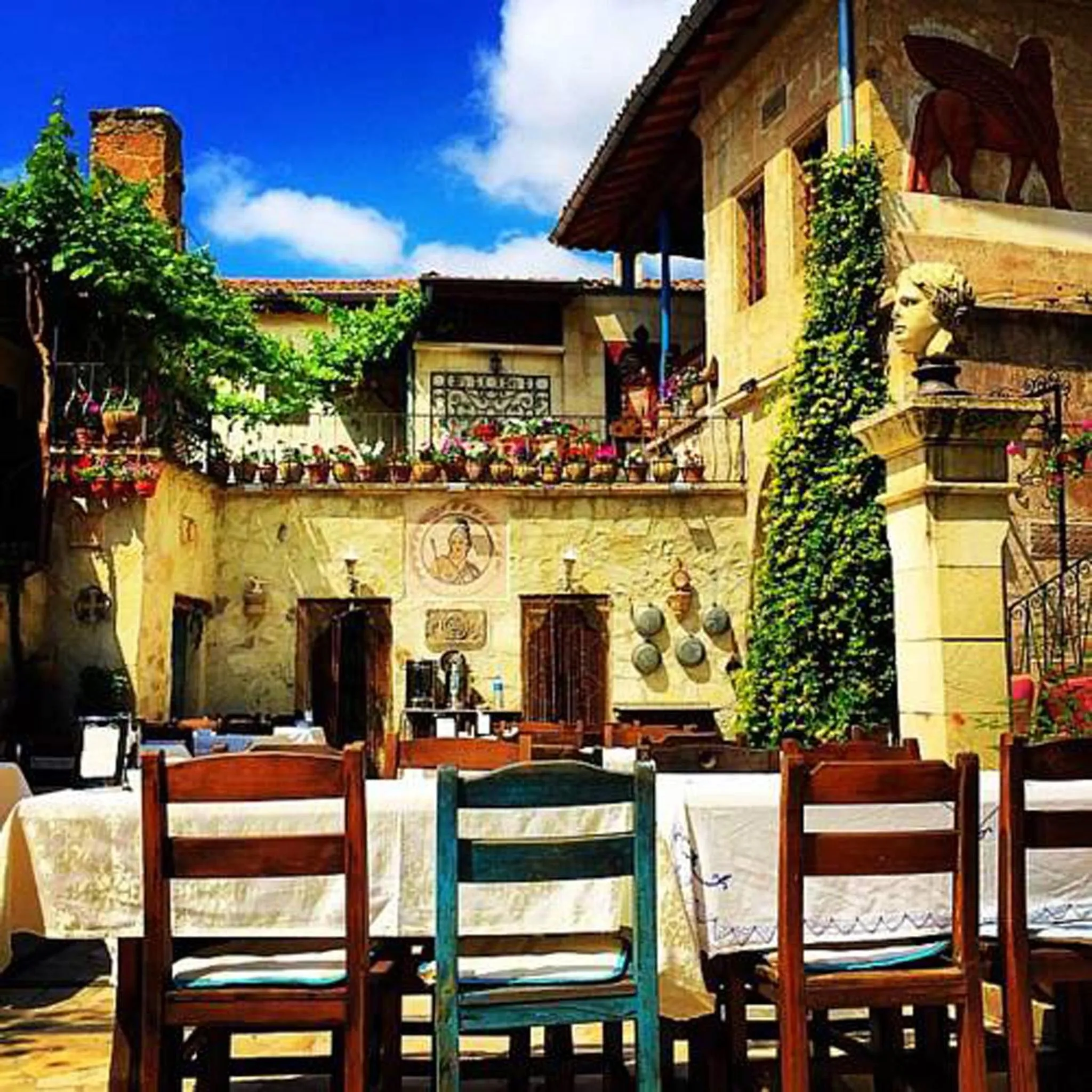 Garden view in Sofa Hotel