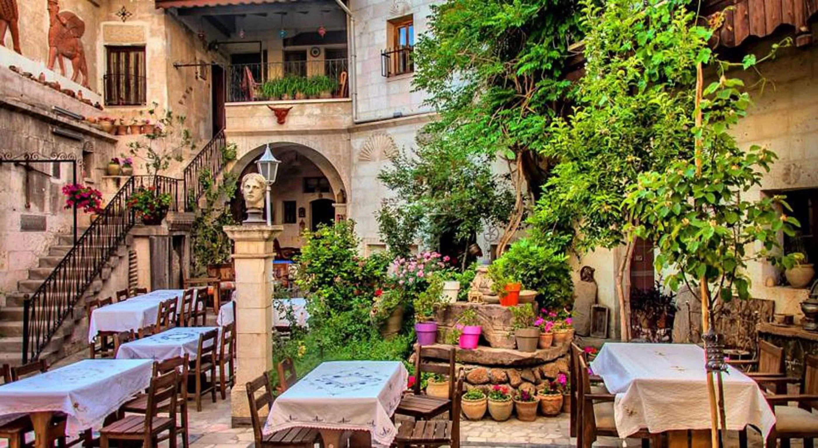 Garden view in Sofa Hotel