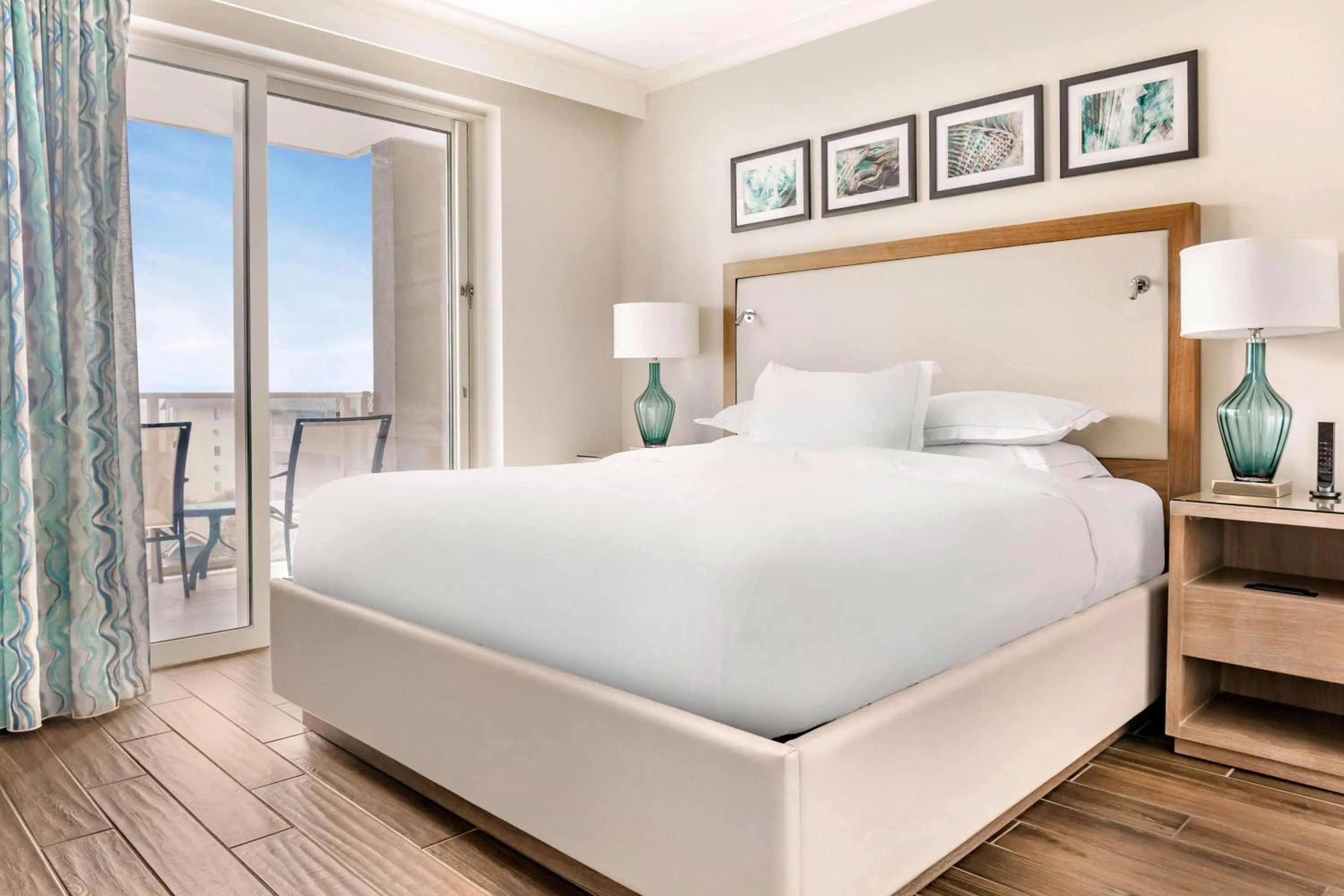 Bed in Hilton Grand Vacations Club Ocean Oak Resort Hilton Head