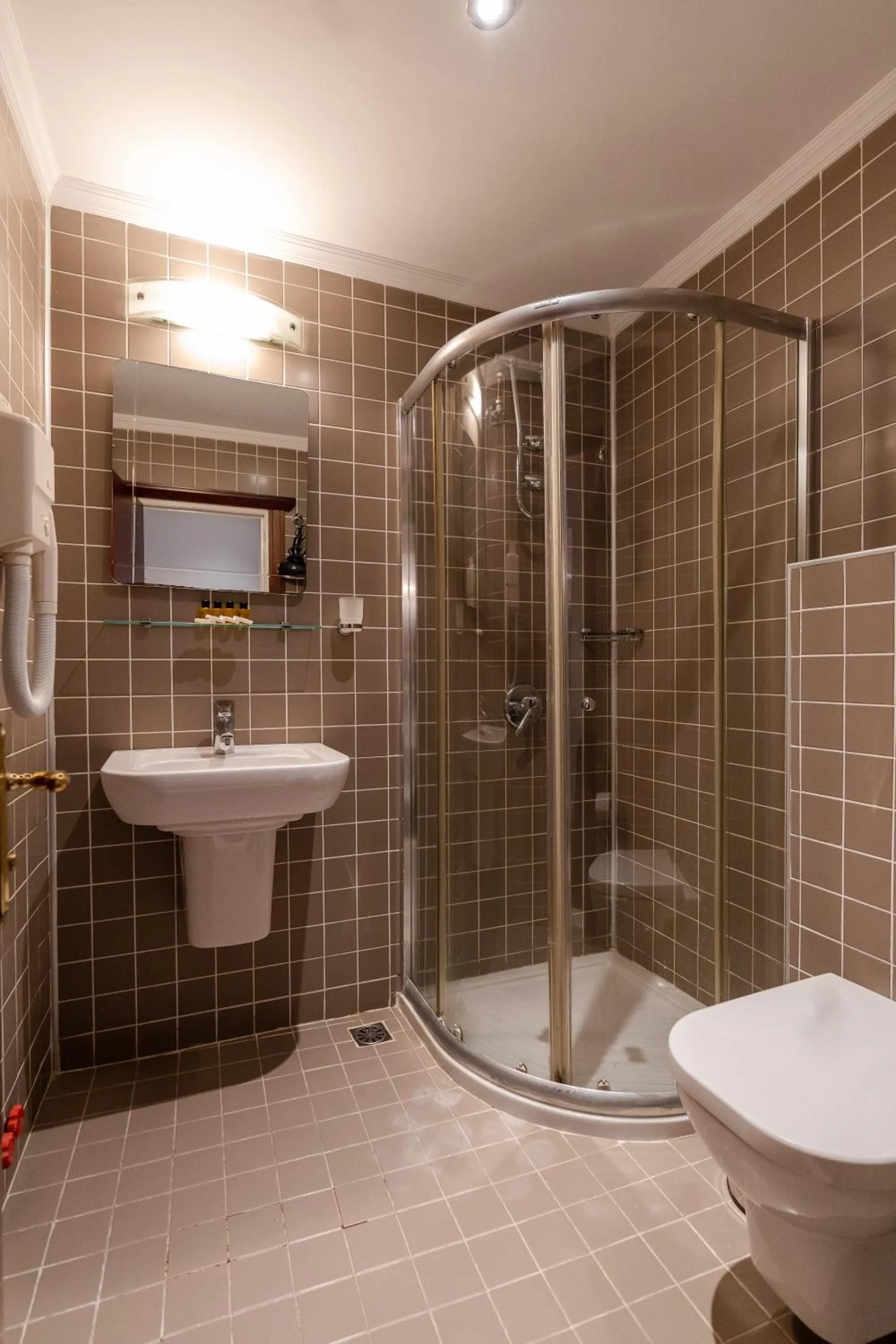 Bathroom in Şebnem Hotel
