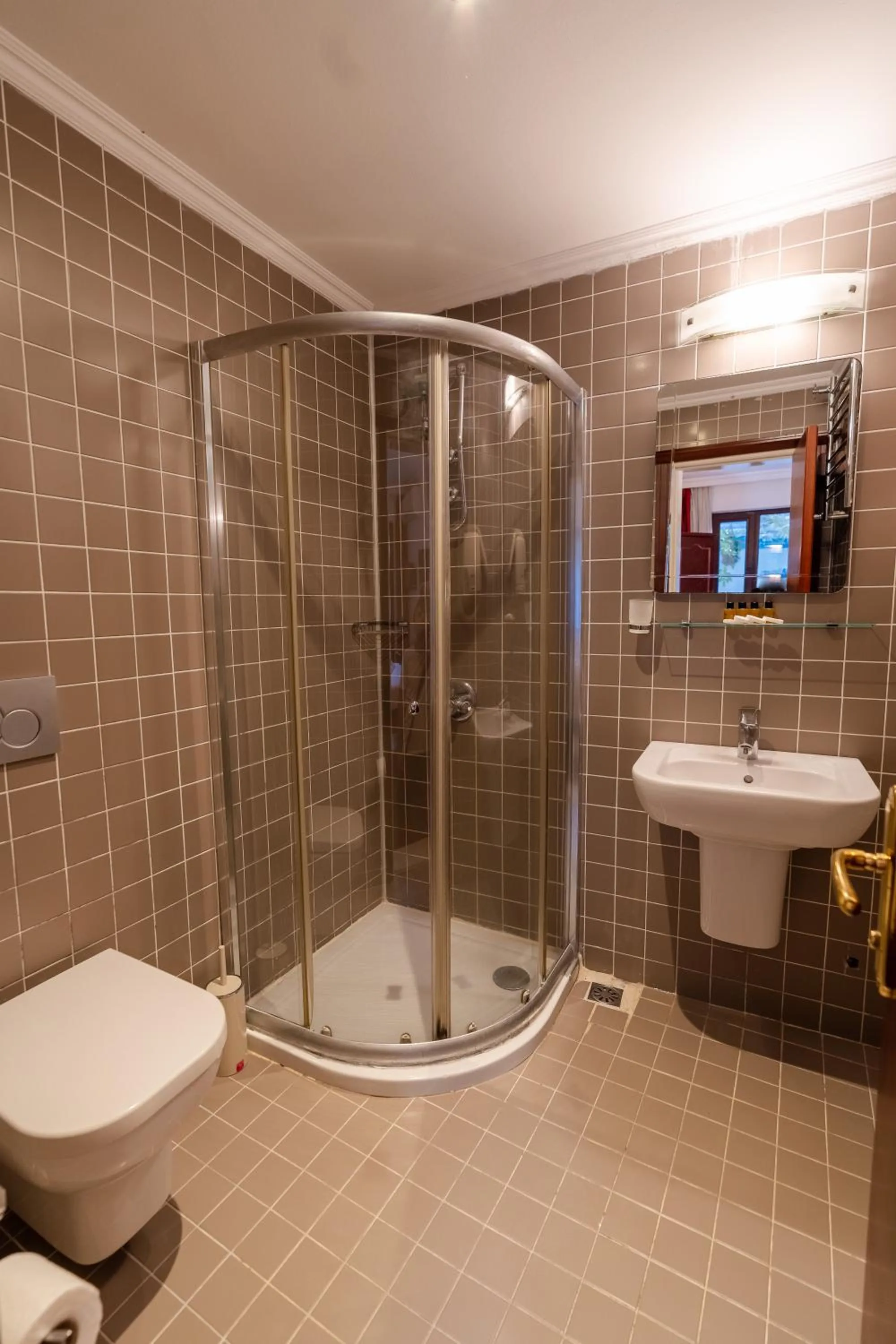 Bathroom in Şebnem Hotel