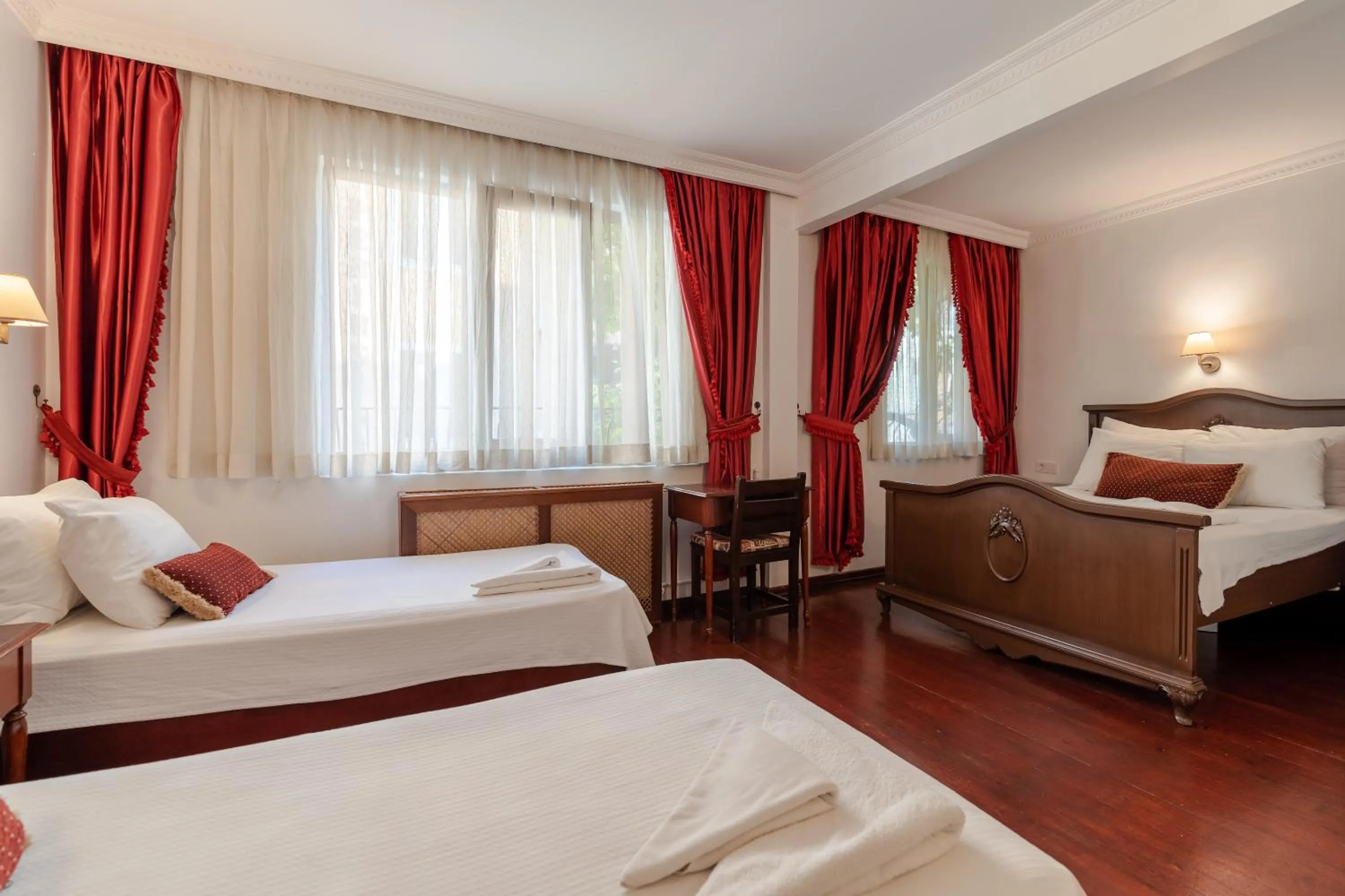 Bed in Şebnem Hotel