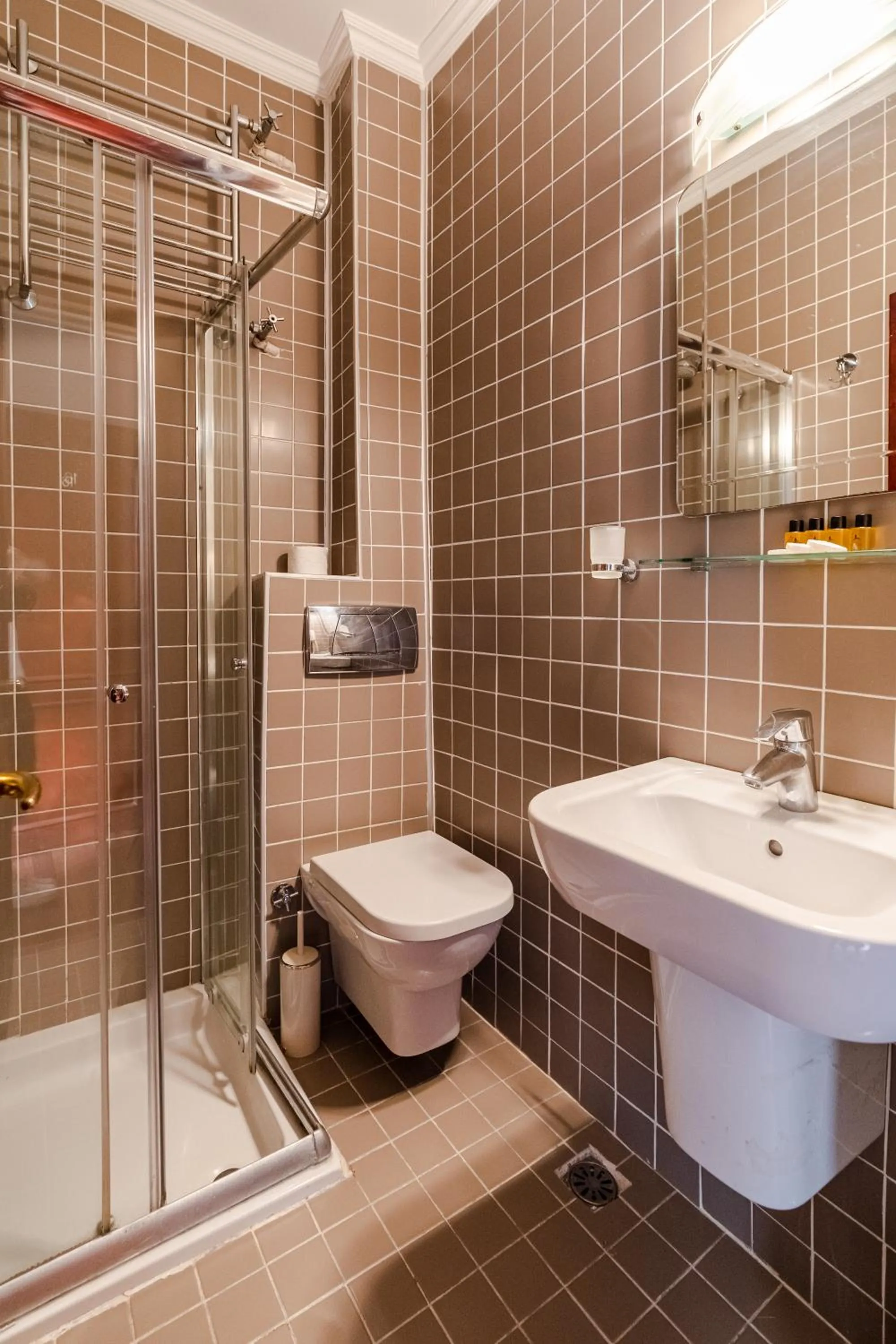Bathroom in Şebnem Hotel