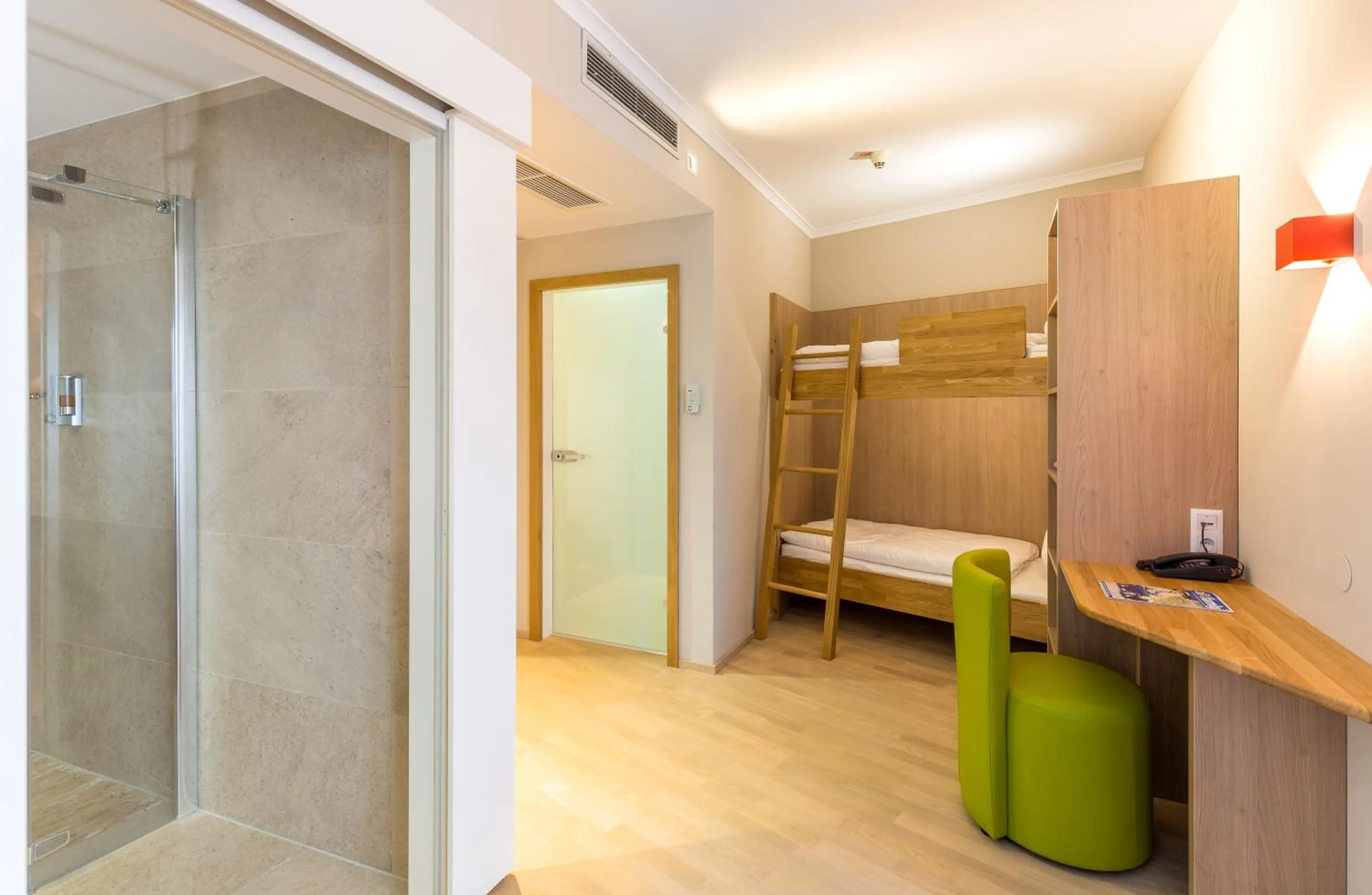 bunk bed, Bed in All in Red Thermenhotel