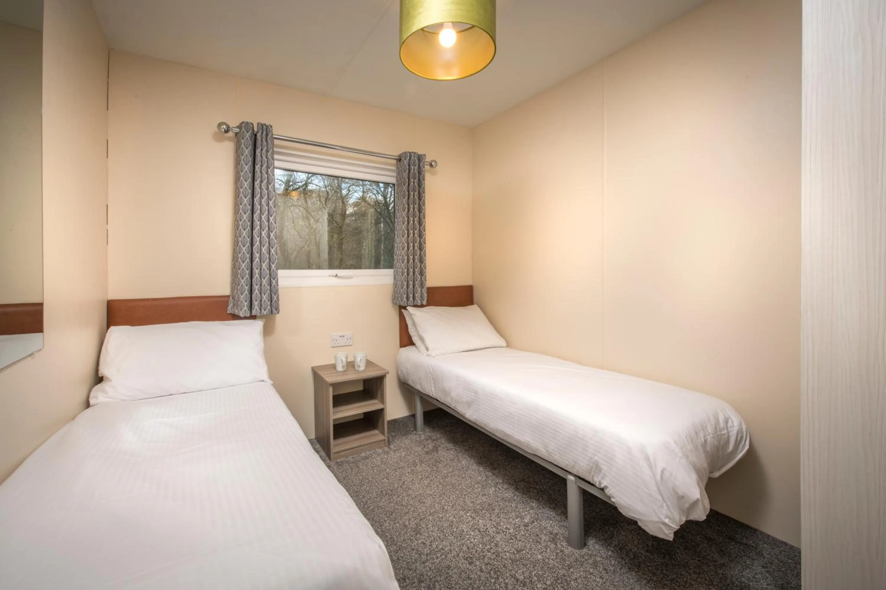 Bed in Sandy Glade Holiday Park