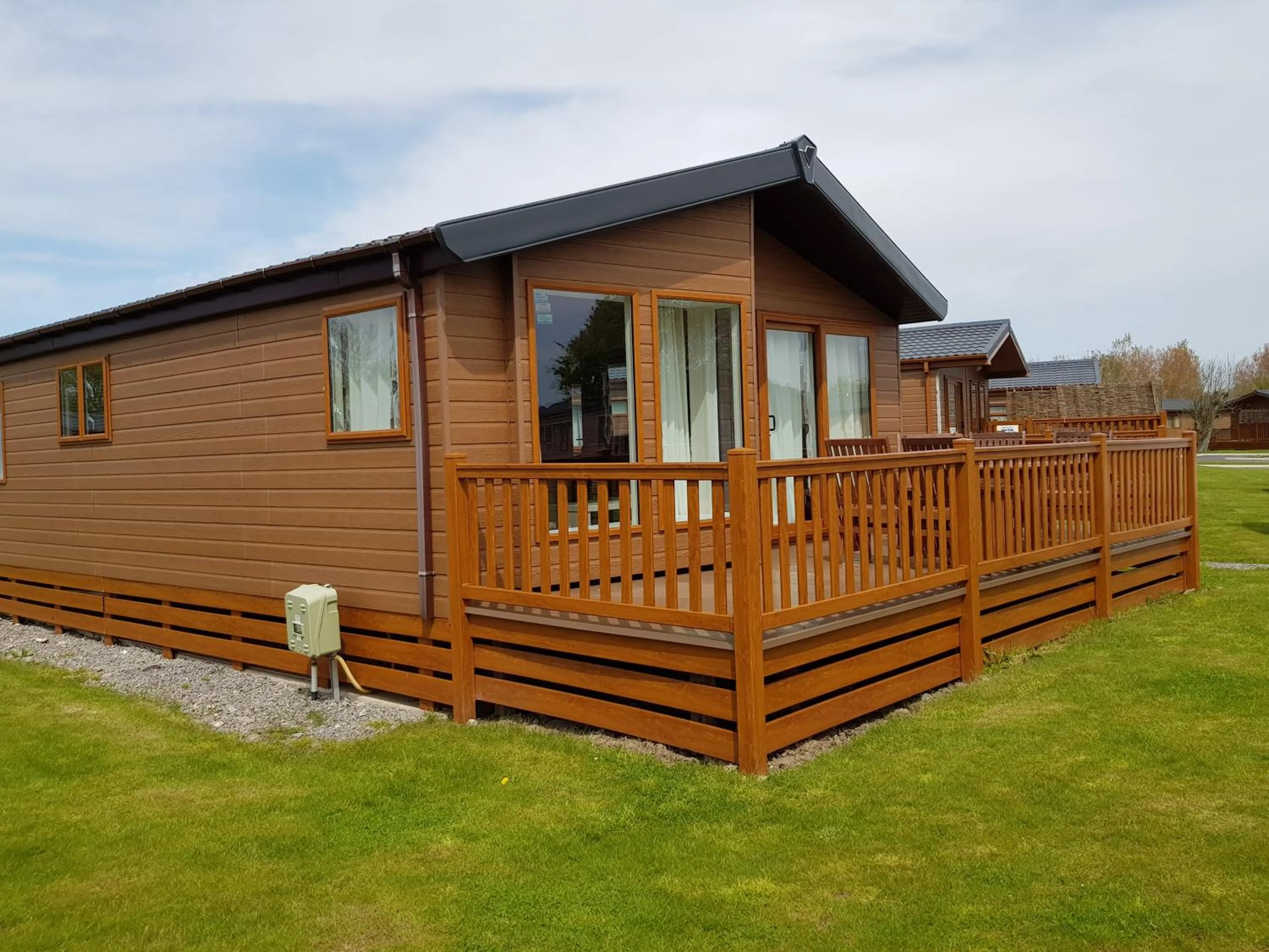 Property building in Sandy Glade Holiday Park