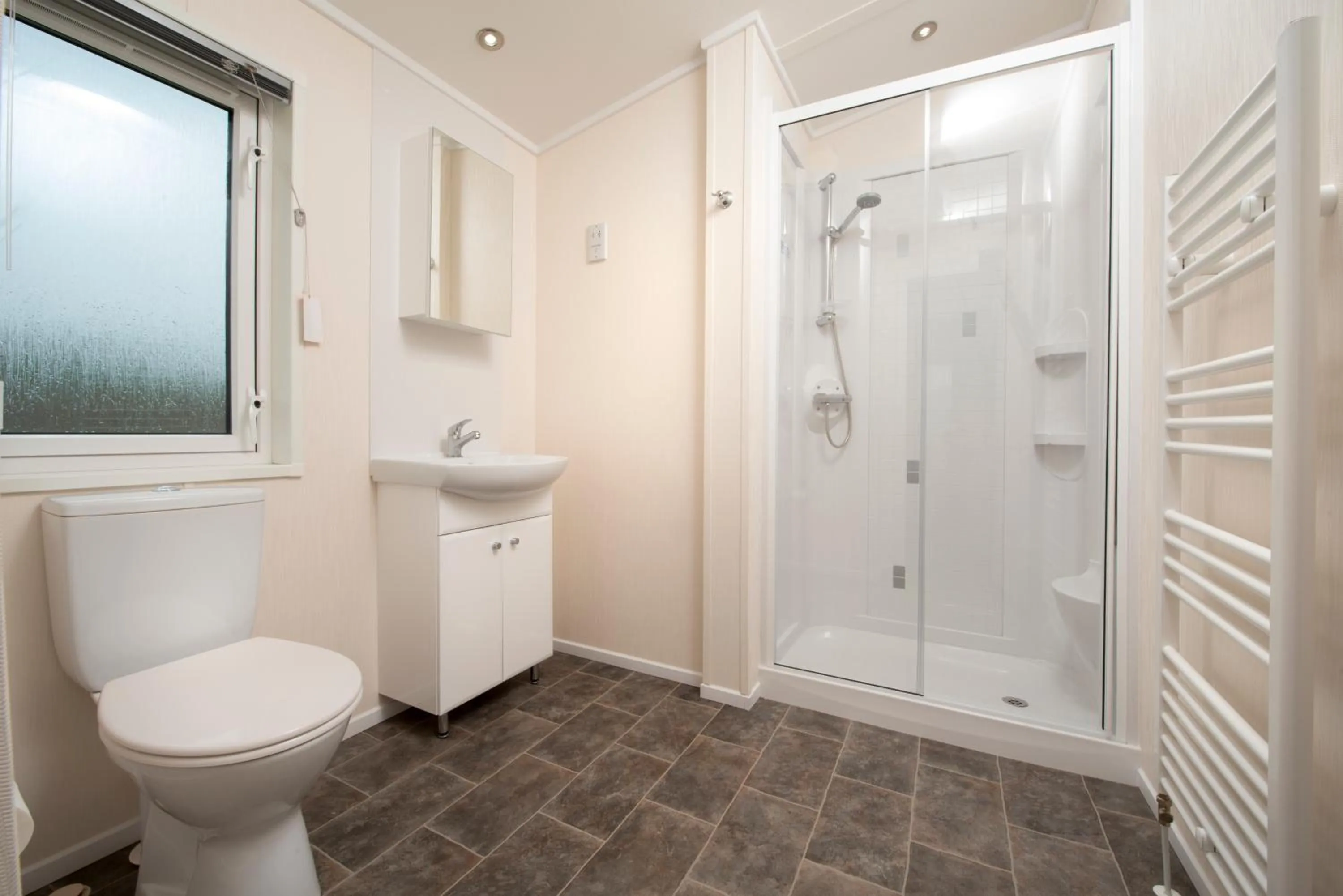 Bathroom in Sandy Glade Holiday Park