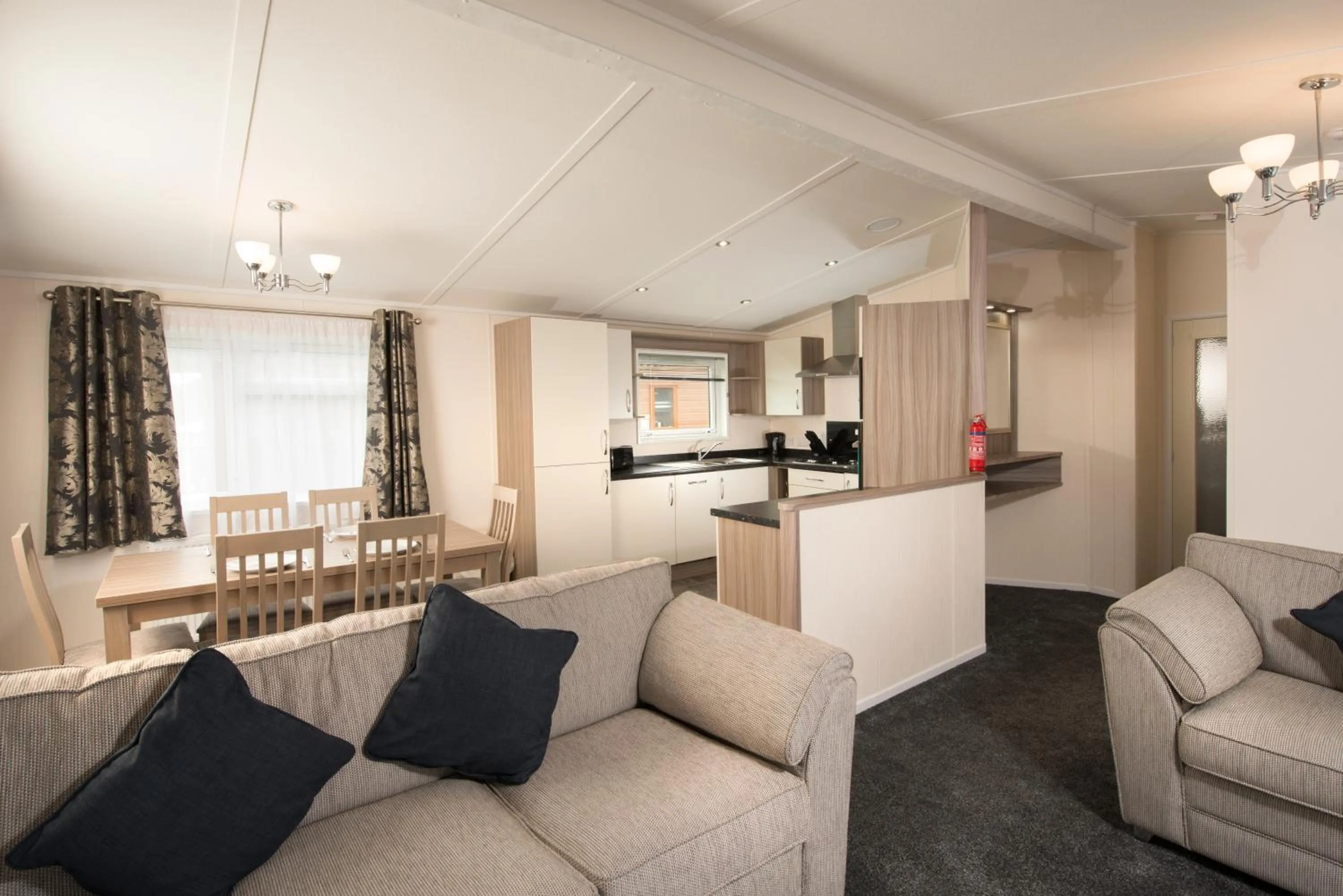 Kitchen or kitchenette in Sandy Glade Holiday Park