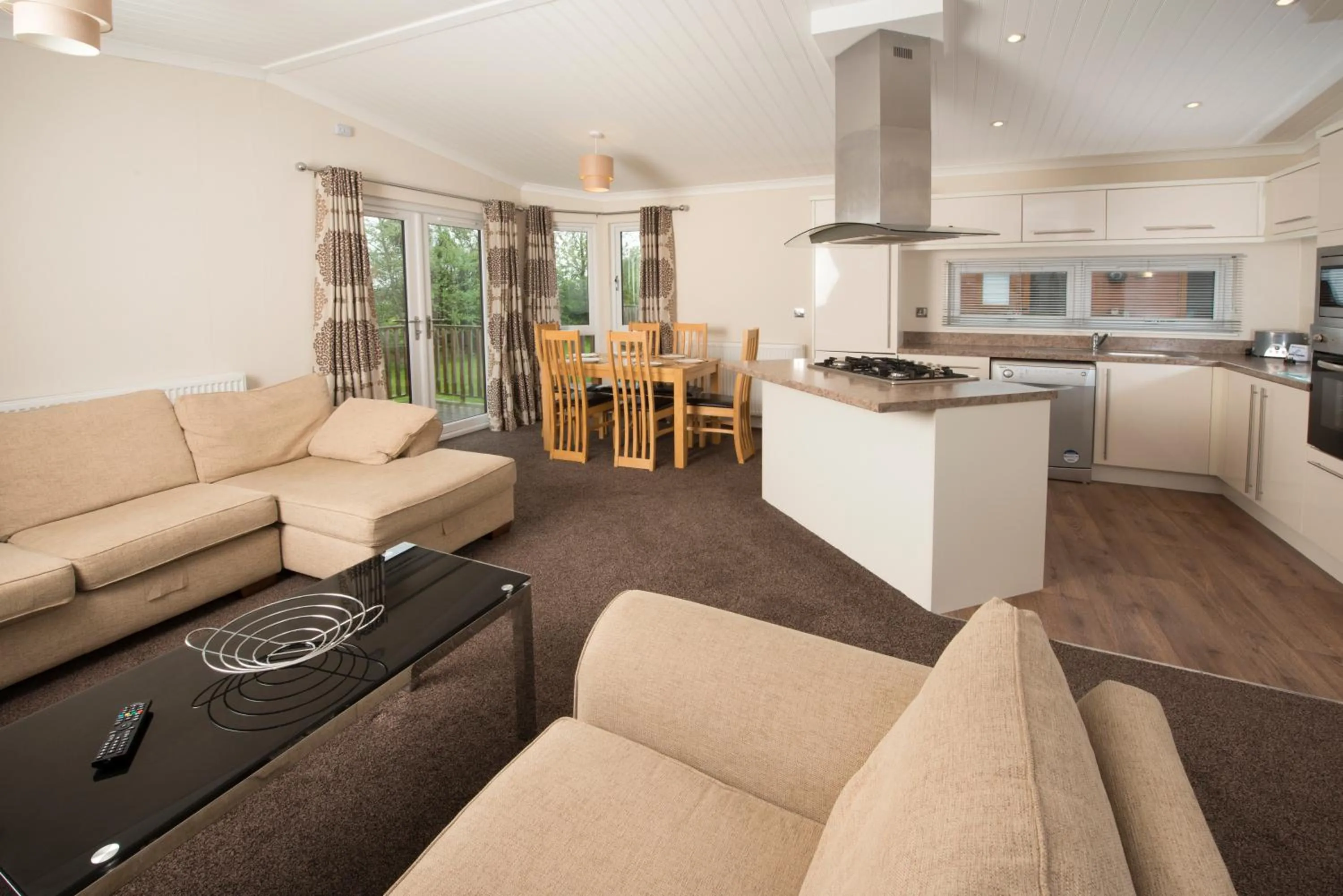 Kitchen or kitchenette in Sandy Glade Holiday Park