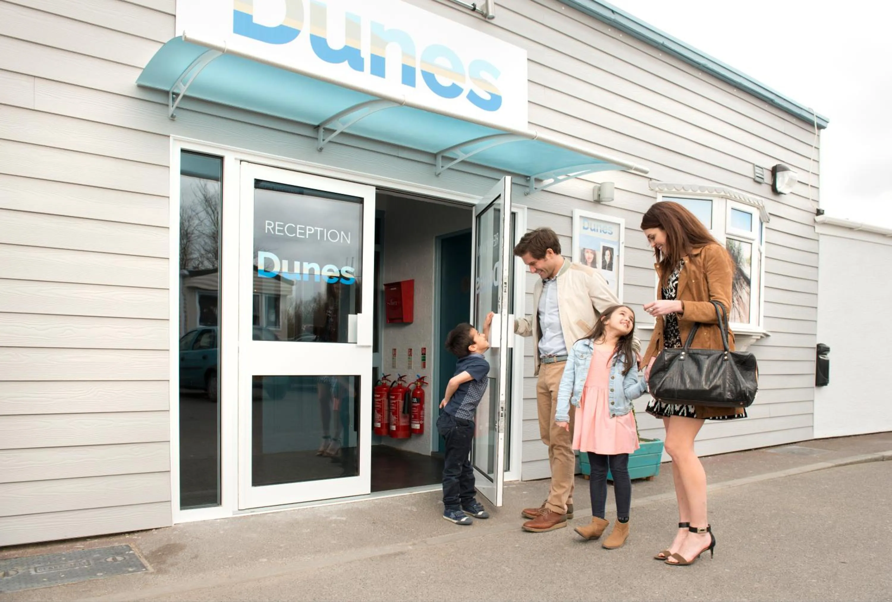 Facade/entrance in Sandy Glade Holiday Park