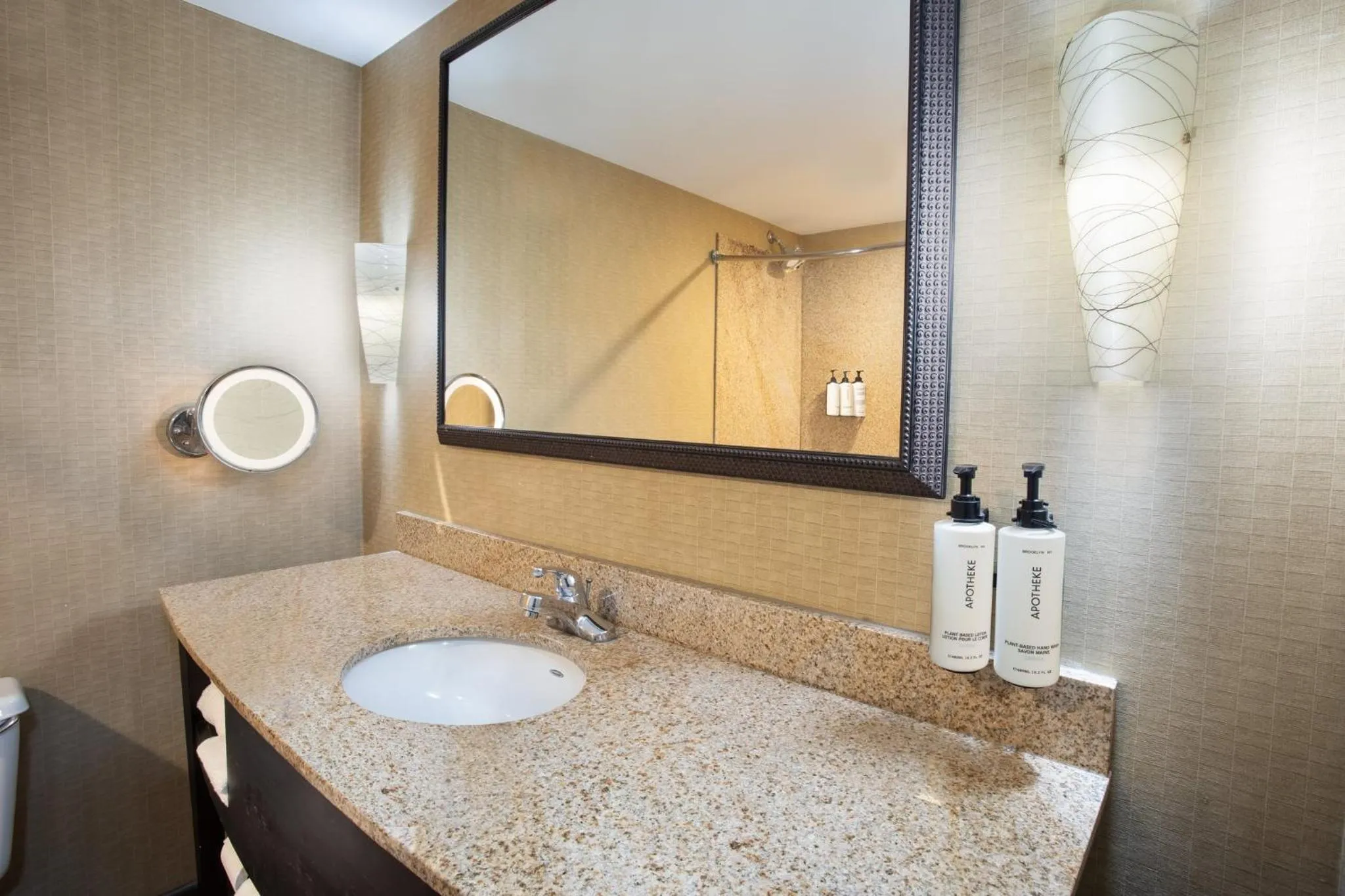 Bathroom in Crowne Plaza Greenville by IHG